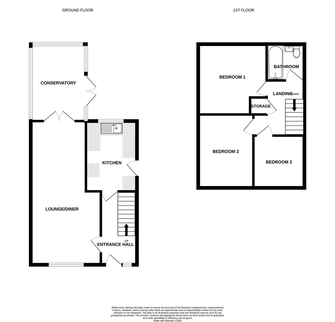 11, Peckover Way, King's Lynn floorplan