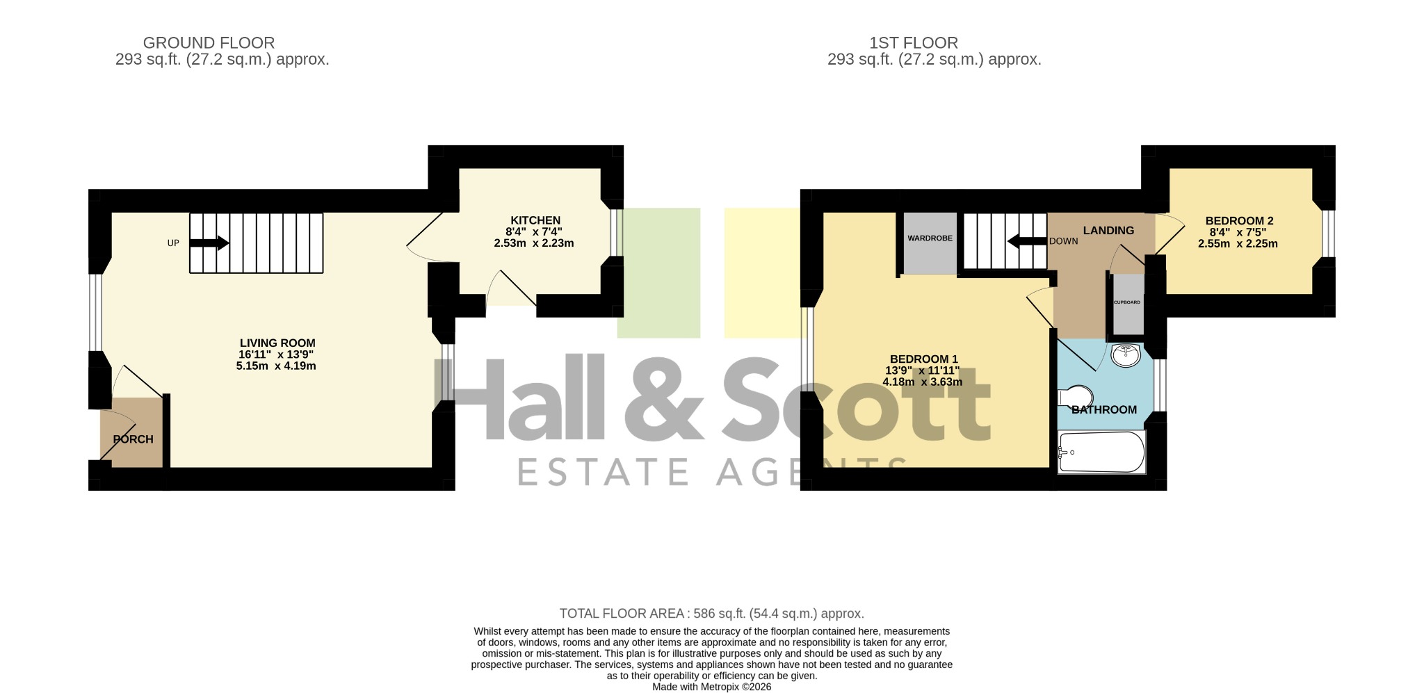 45 Yonder Street, Ottery St Mary floorplan