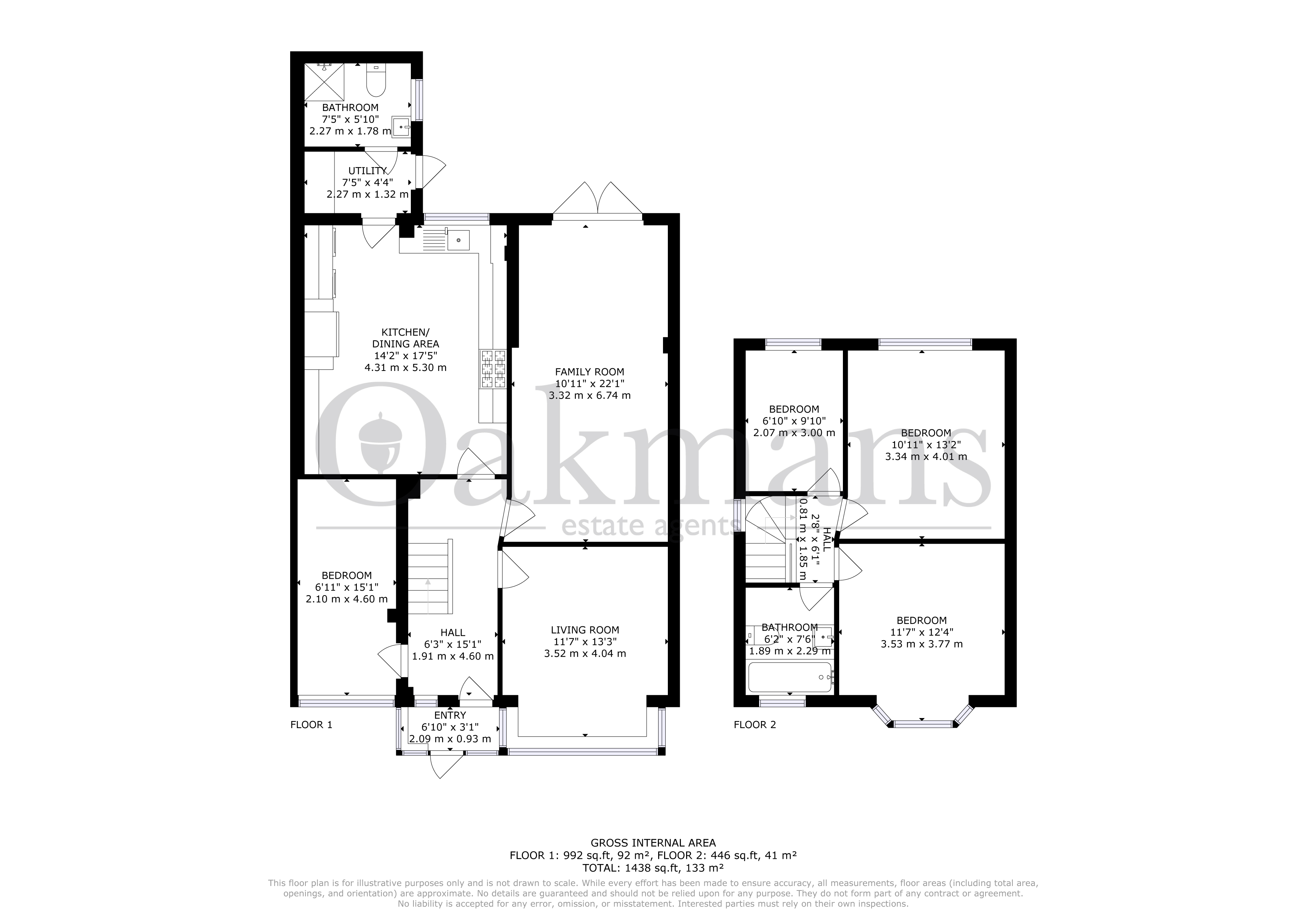 91, TETLEY ROAD, BIRMINGHAM floorplan