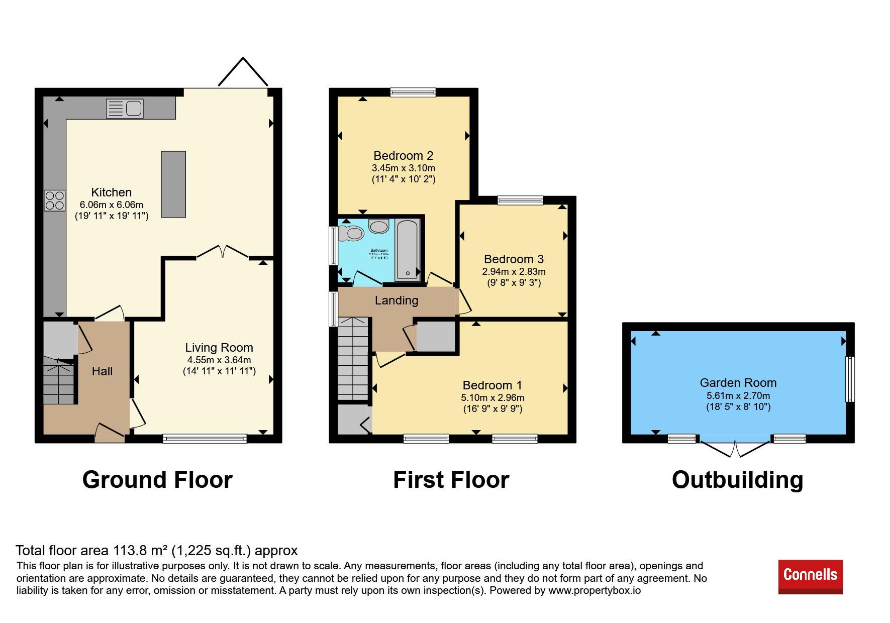 16, Felstone Road, Birmingham floorplan