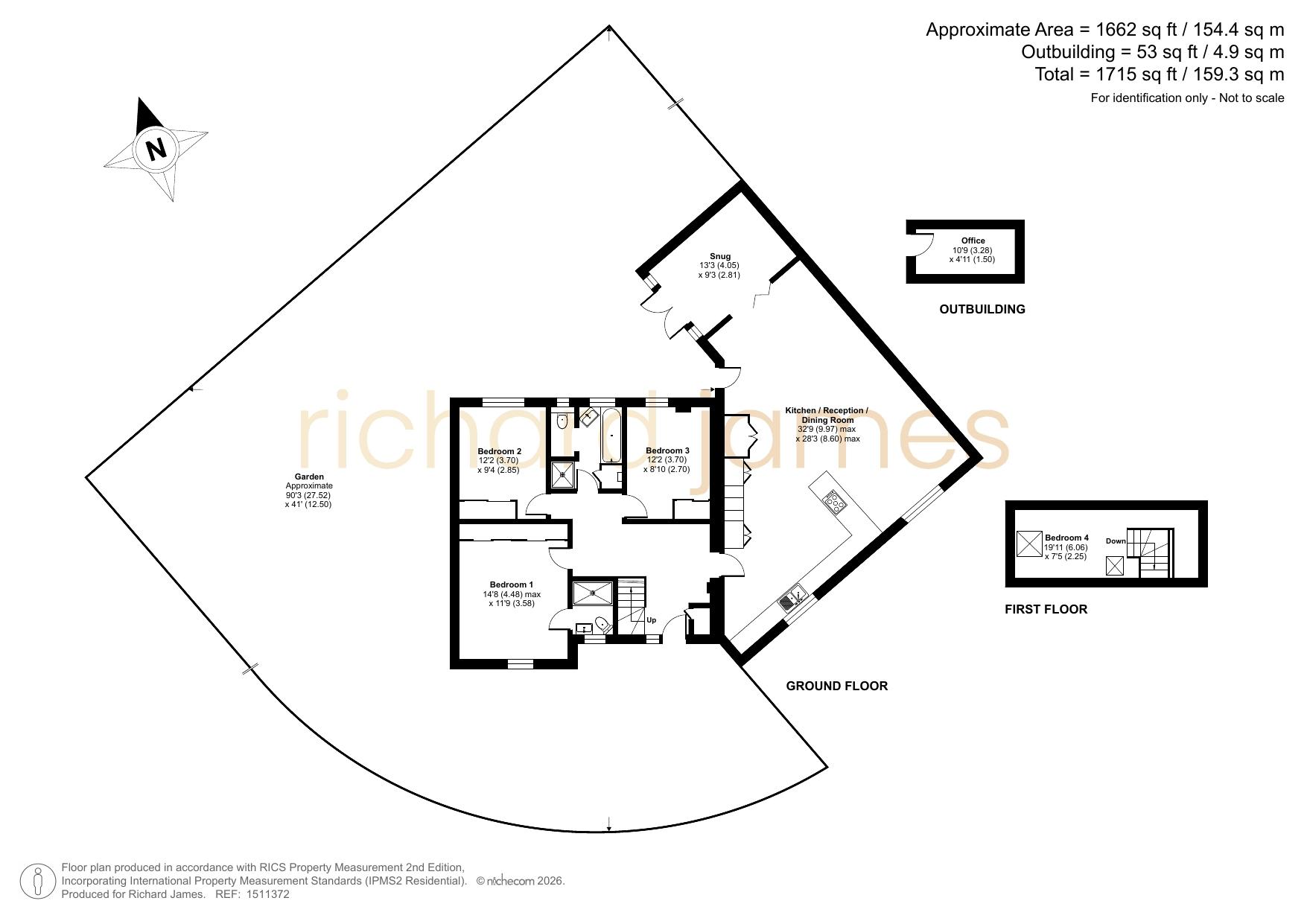 19, Colton Road, Swindon floorplan