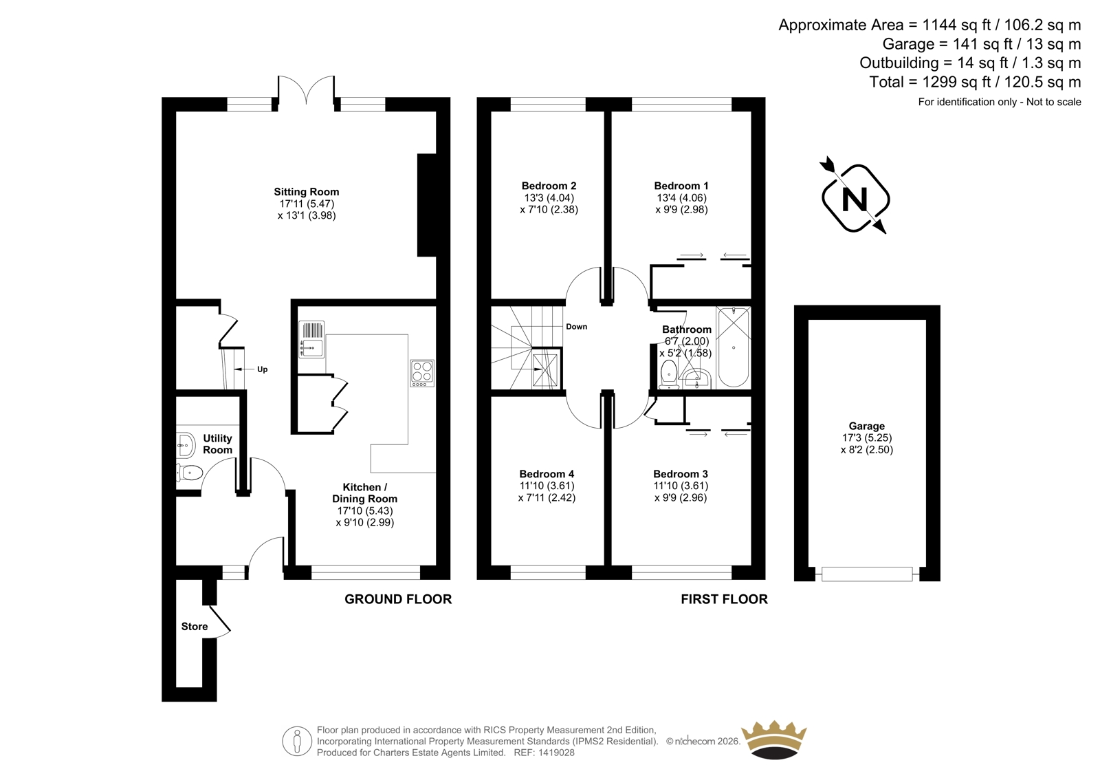 5, Lingwood Walk, Southampton floorplan