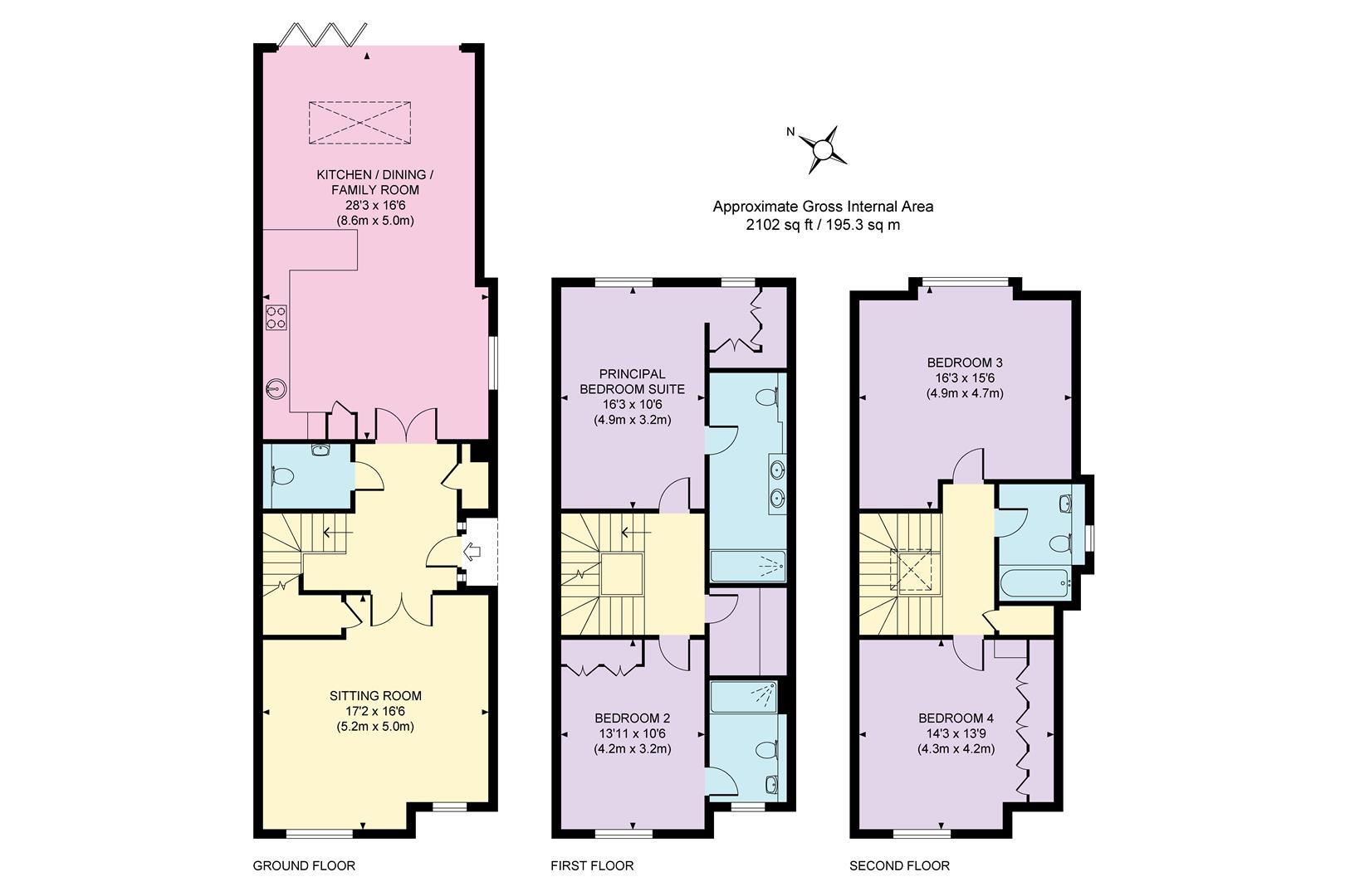 Coplestone Chase, Guildford floorplan