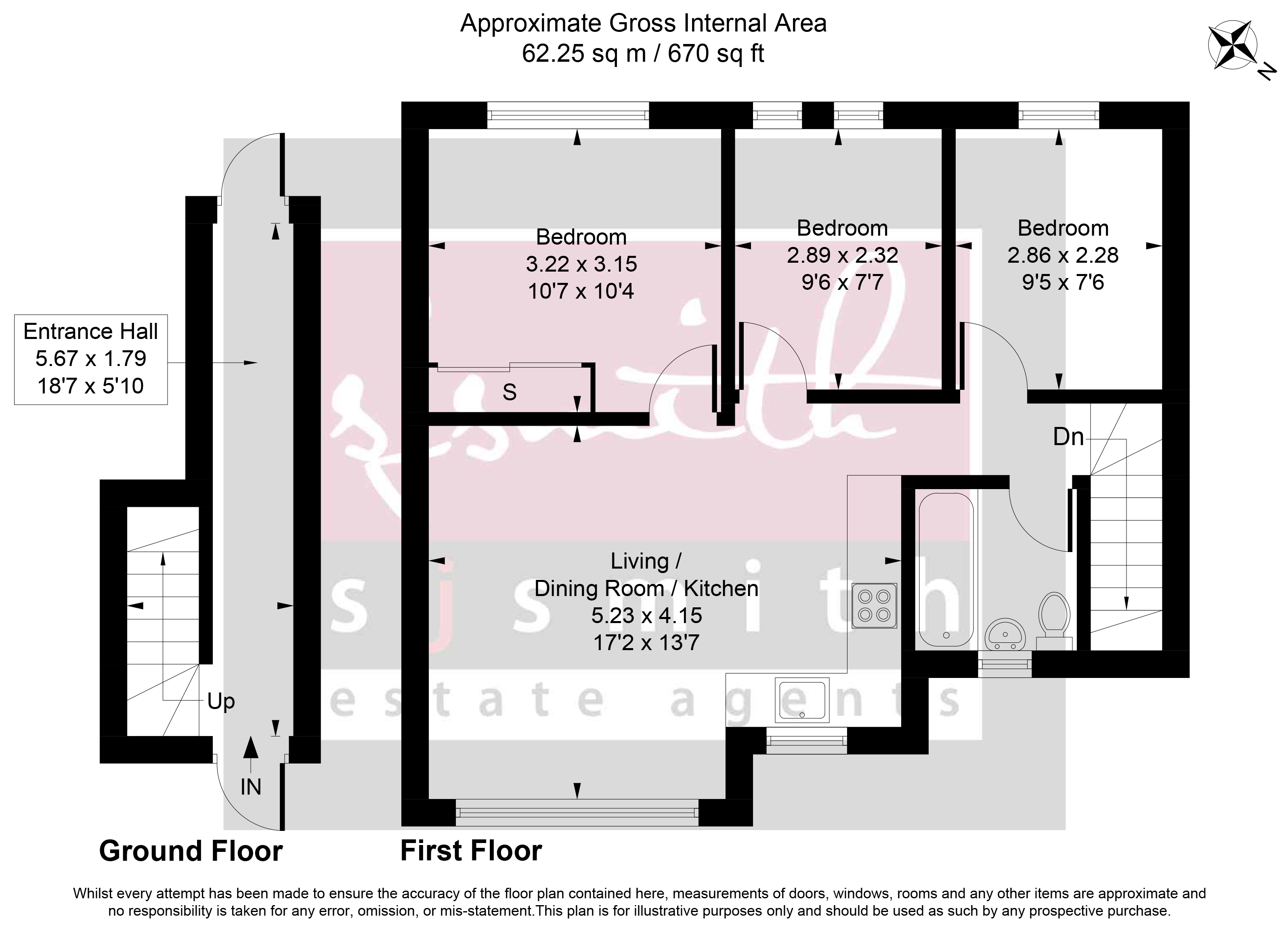 40a, Glenfield Road, Ashford floorplan