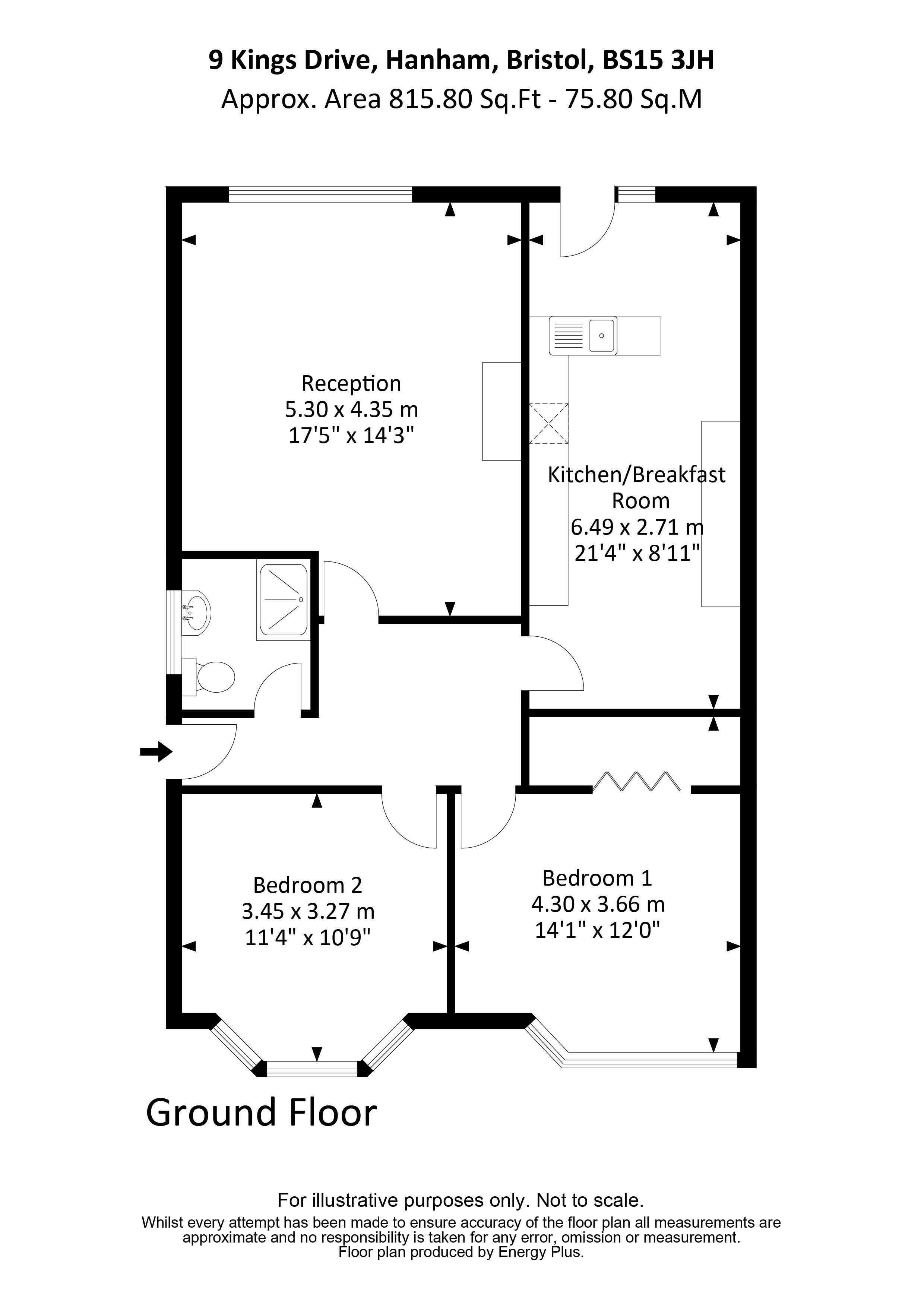 2 Bedrooms Bungalow for sale in Kings Drive, Hanham, Bristol BS15