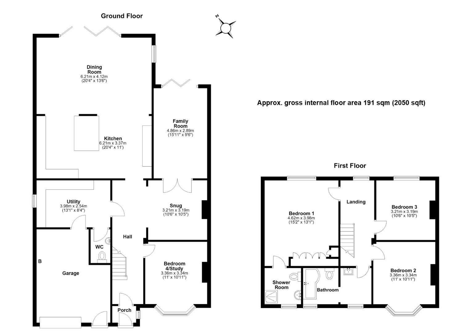 63, Church End, Cambridge floorplan