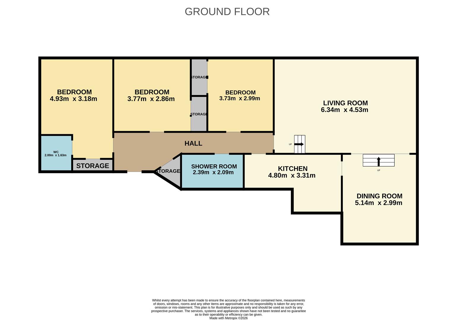 Flat 18, Braehead, Methven Walk, Dundee floorplan