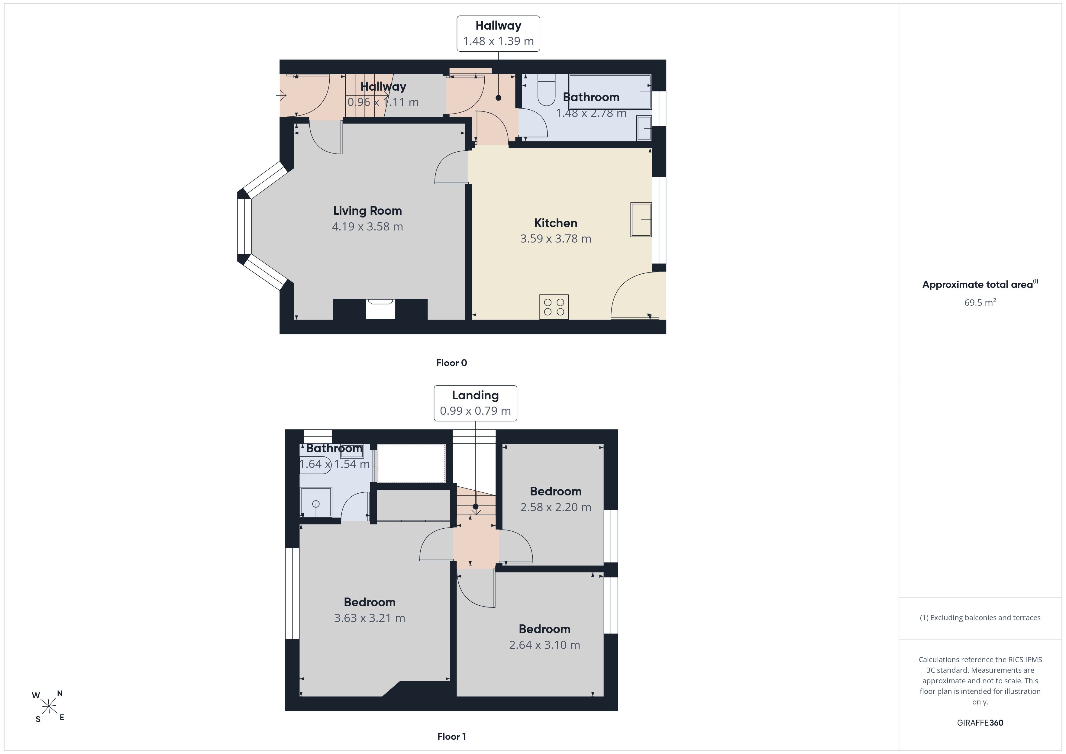13, Frederick Avenue, Shaw floorplan