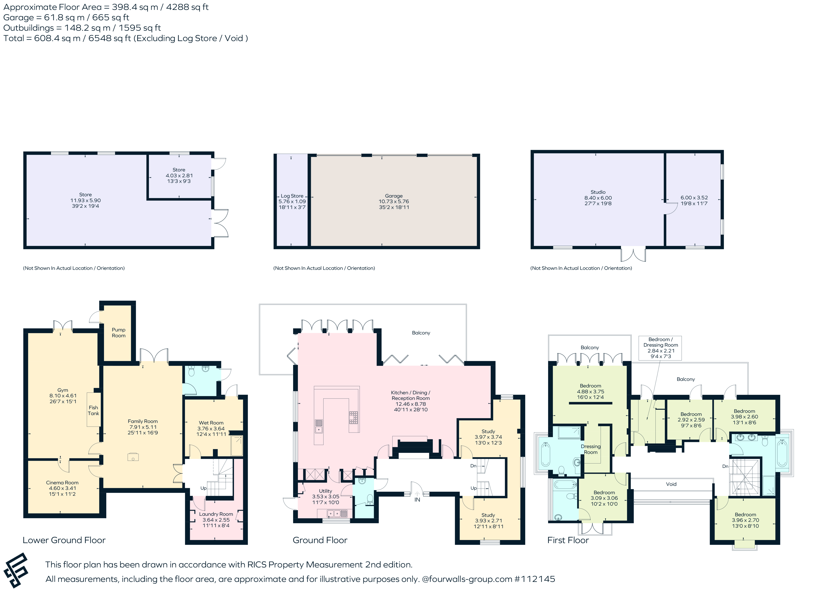 Vann Water, Vann Lake Road, Ockley floorplan