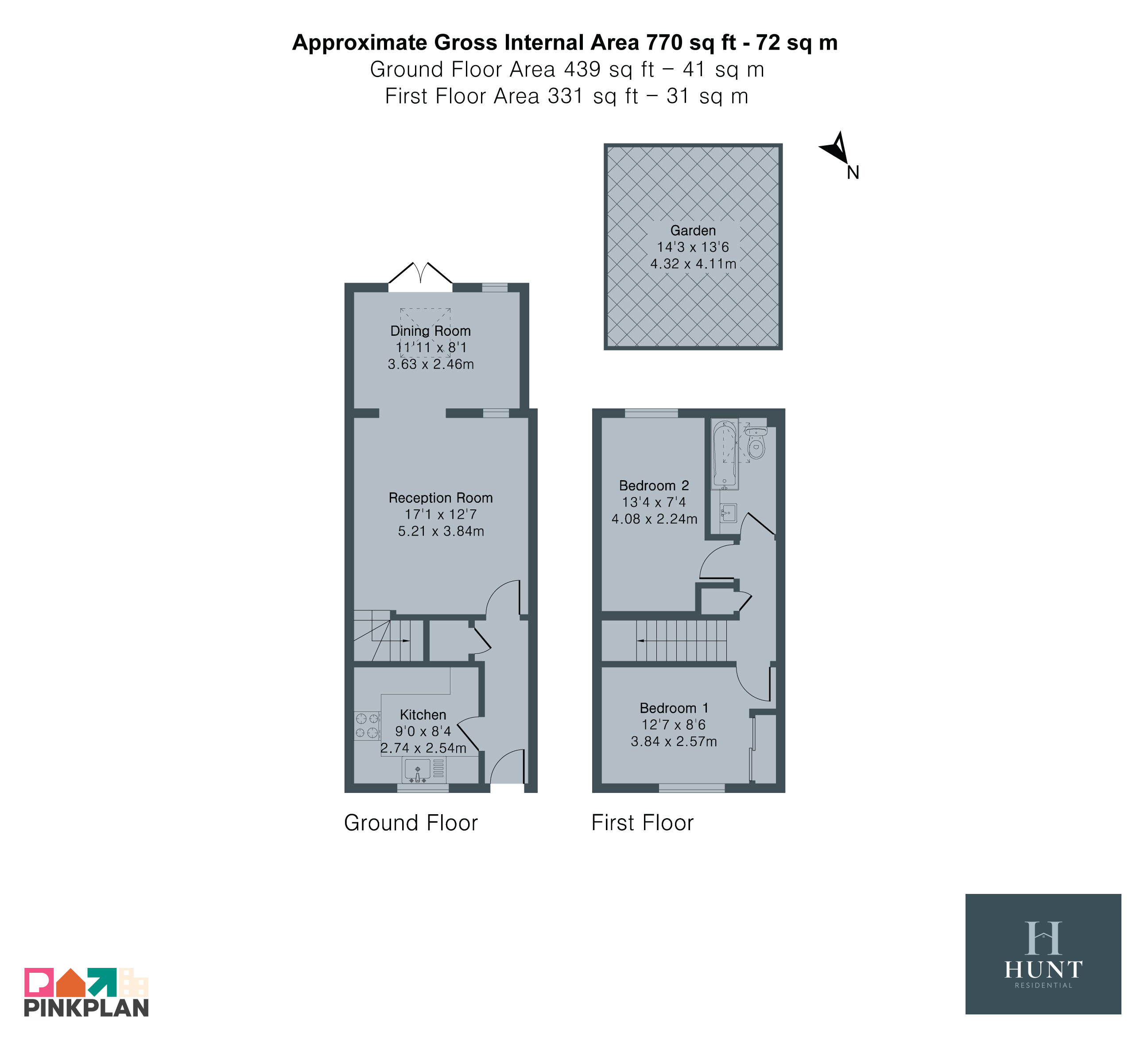 House, 4, Fothergill Place, Oxfordshire floorplan
