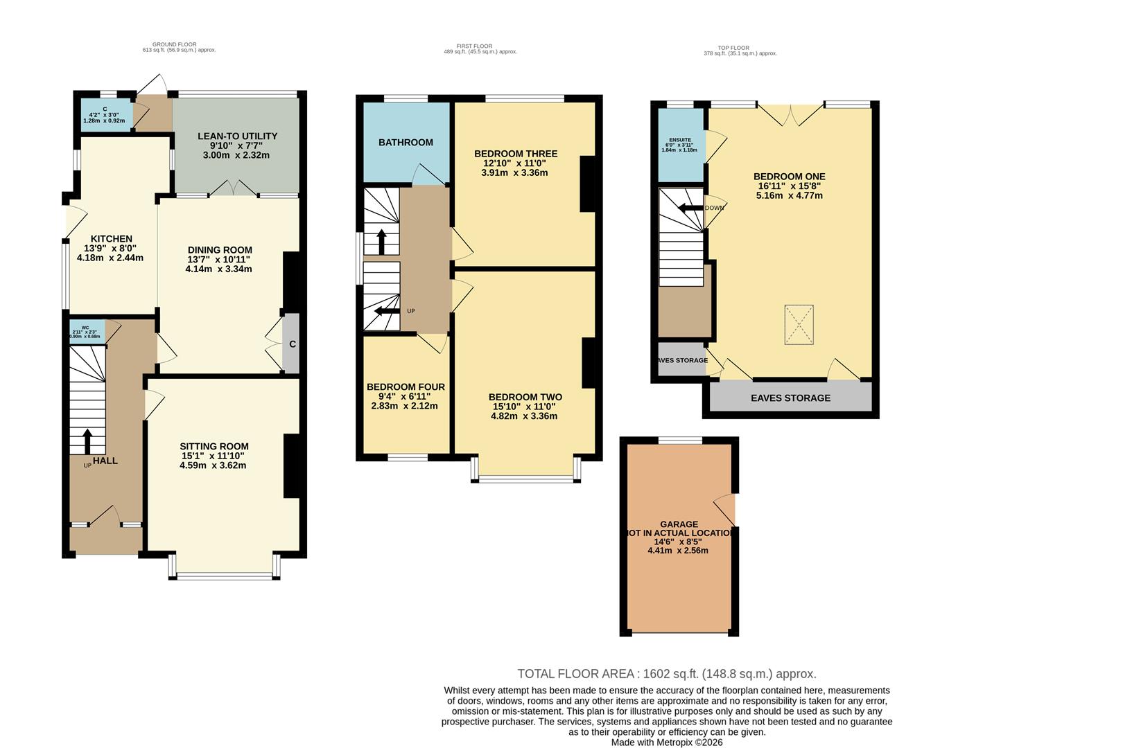 22, Dallas Road, Chippenham floorplan