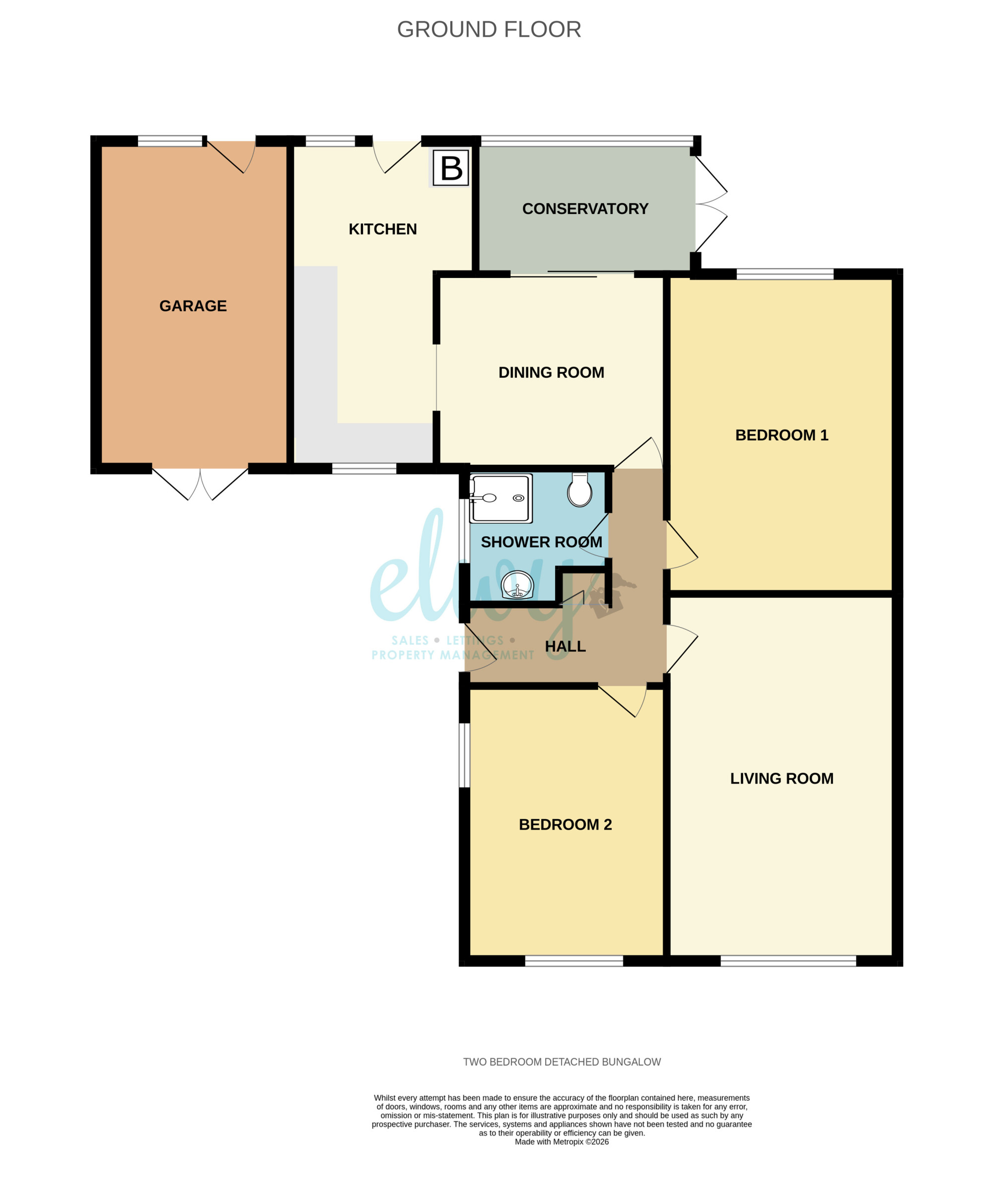 41, Graham Drive, Rhyl floorplan