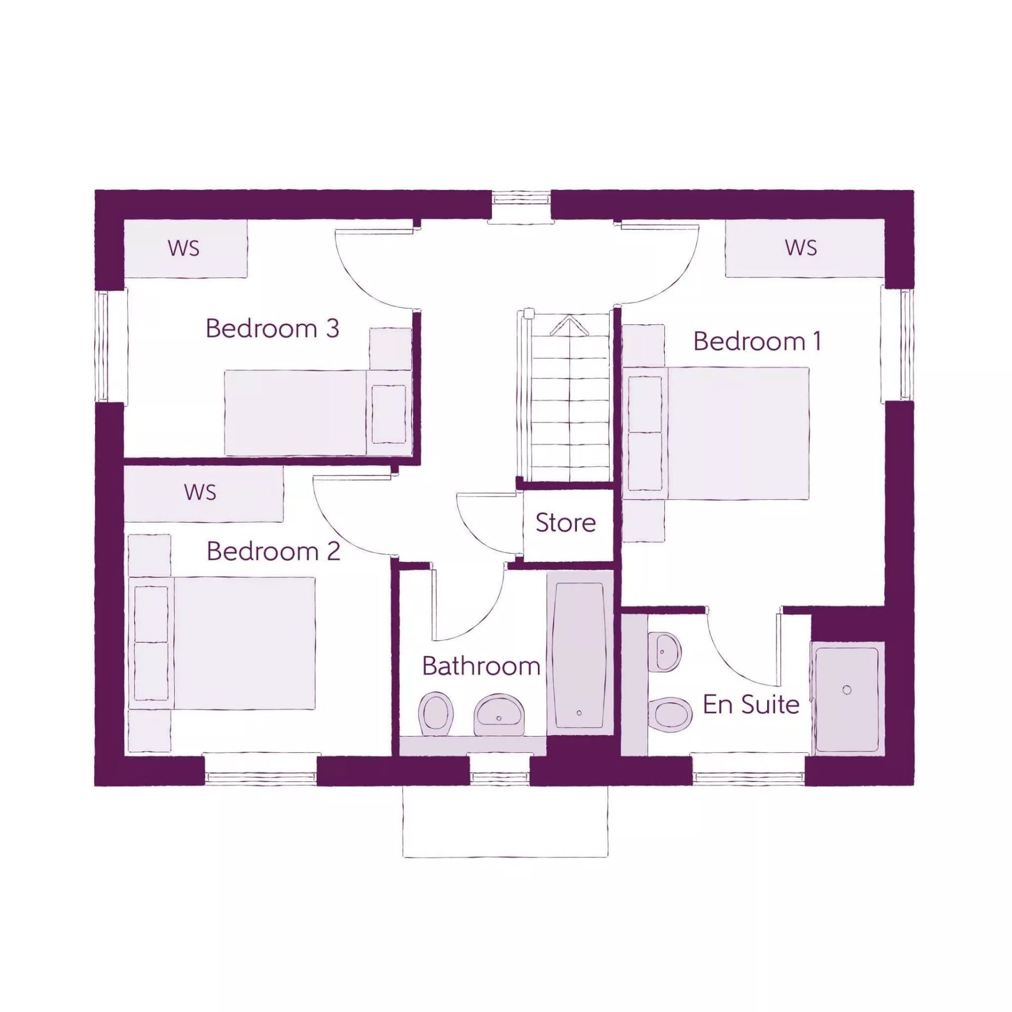 The Daisy, Brierley View, Sutton in Ashfield floorplan