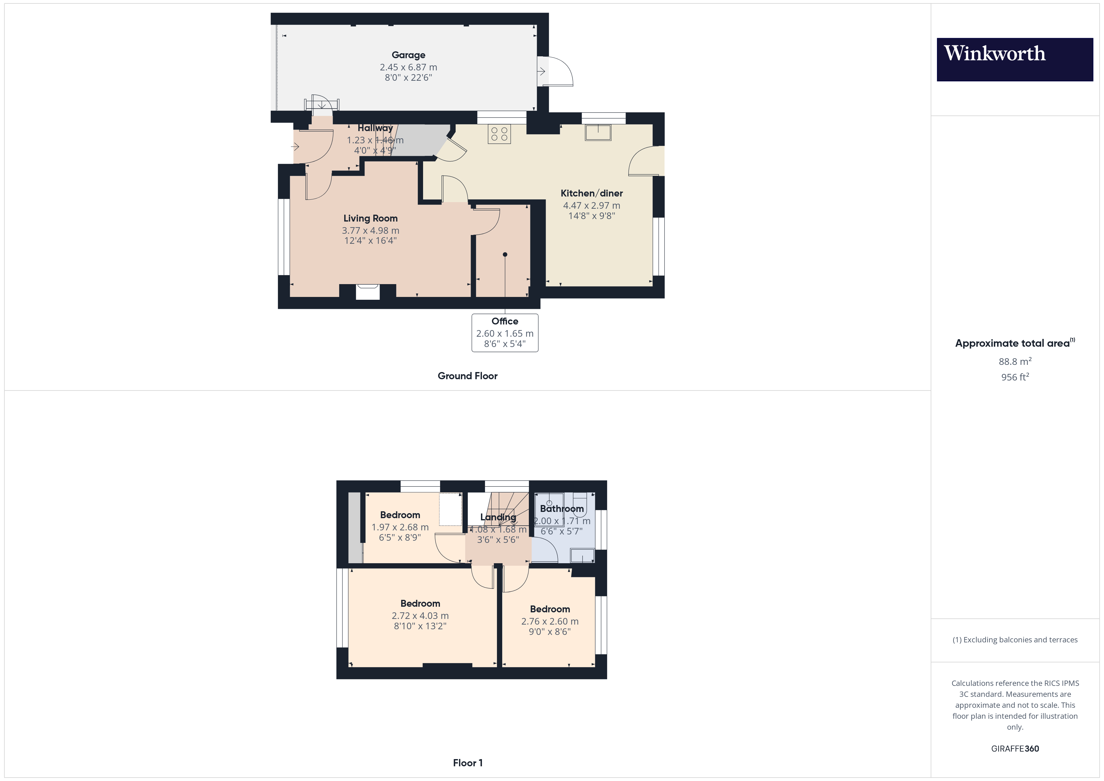 12, Fairford Road, Reading floorplan