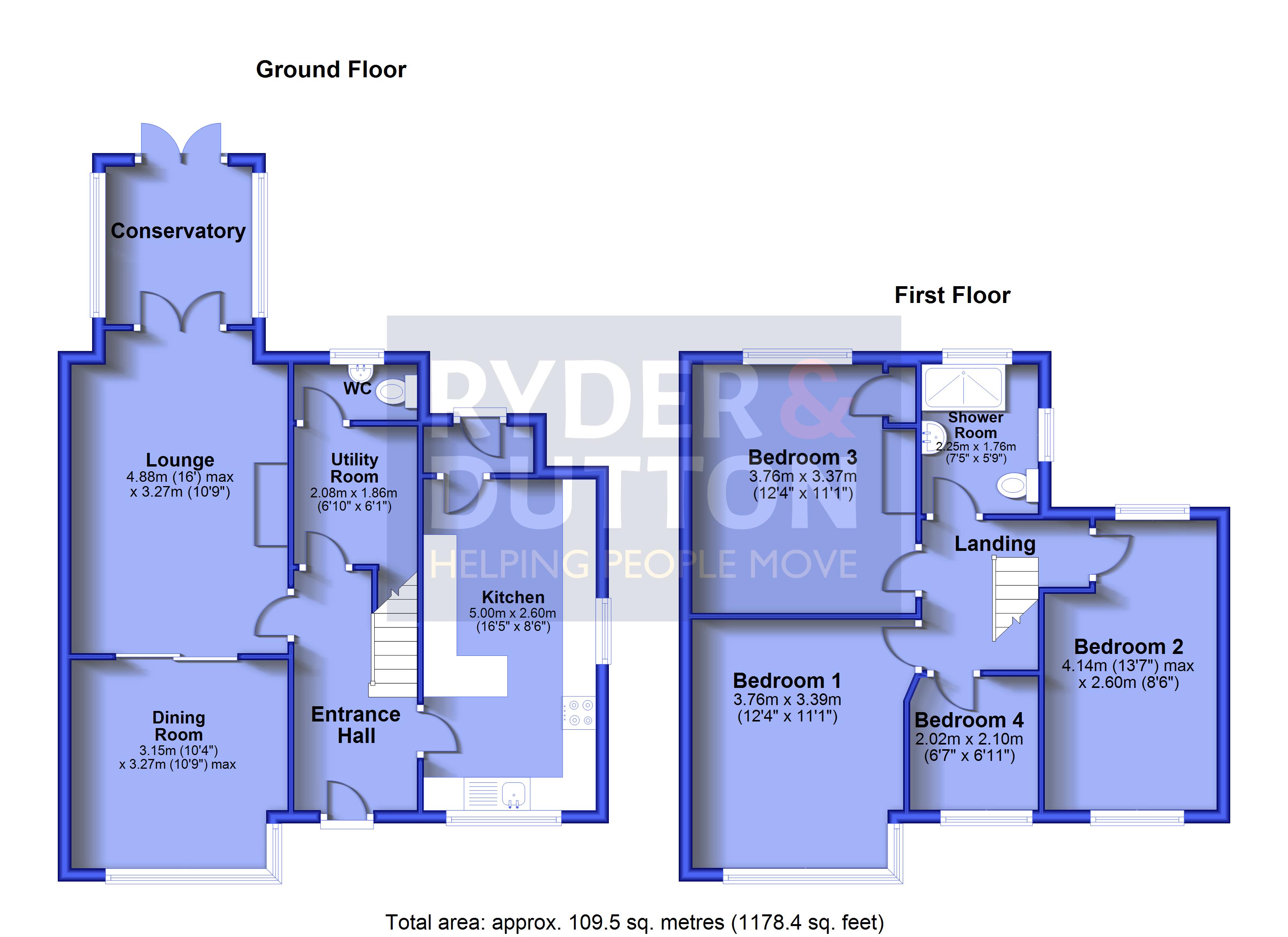 42, Horncastle Road, Manchester floorplan
