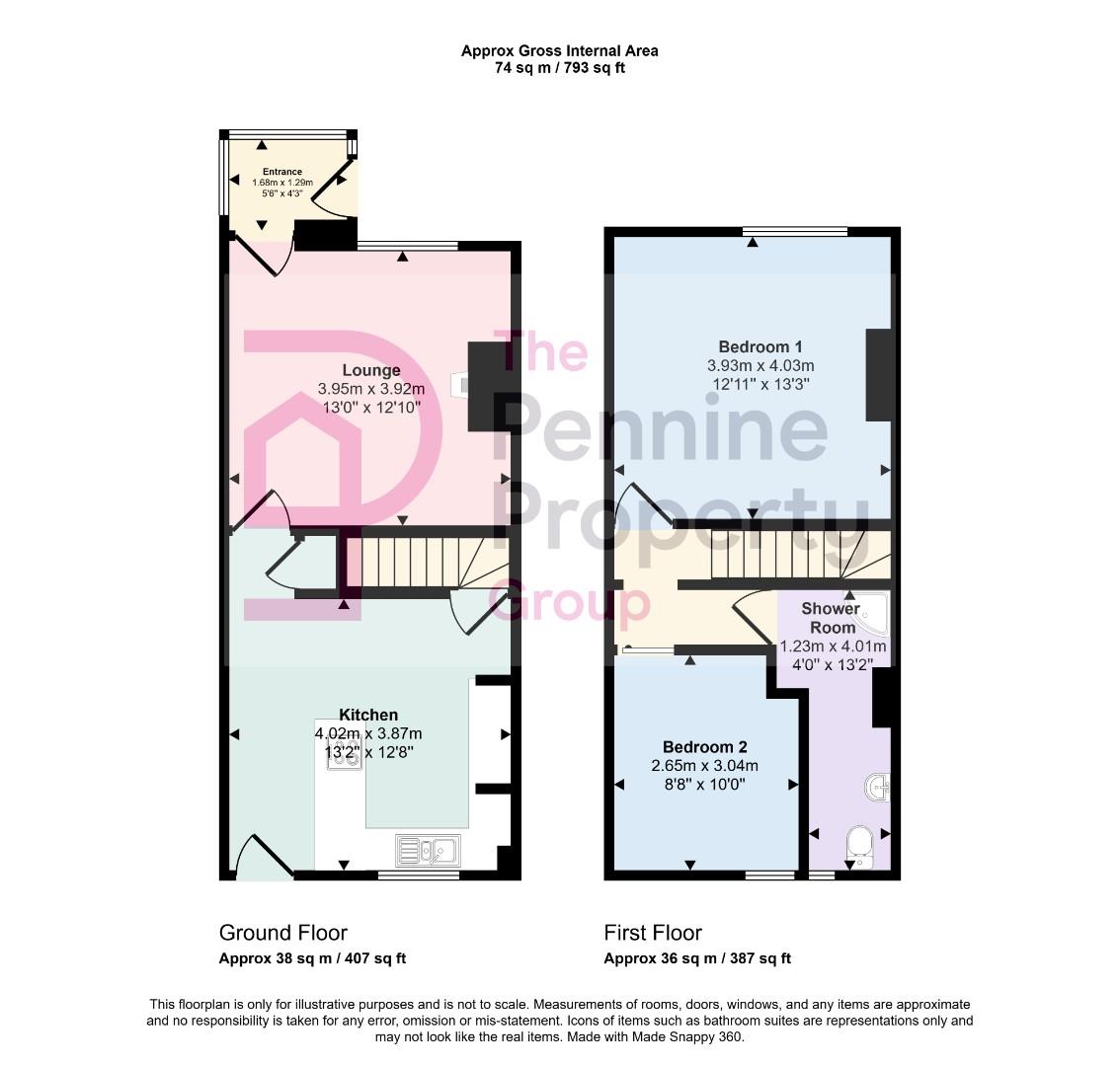 6 Spring Grove, Huthwaite Lane, Sheffield floorplan