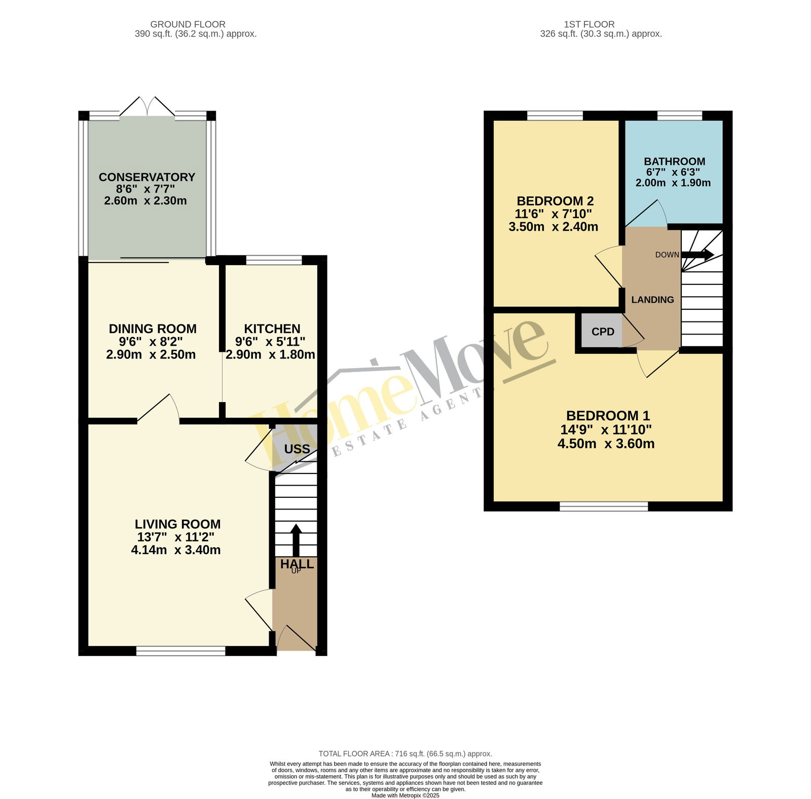 20a, Lodge Close, Northampton floorplan