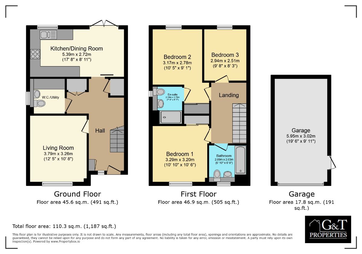 8 The Links, Stourport-on-Severn floorplan