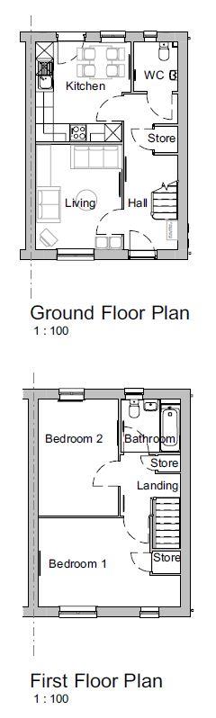 18, Foundry Rise, Dursley floorplan