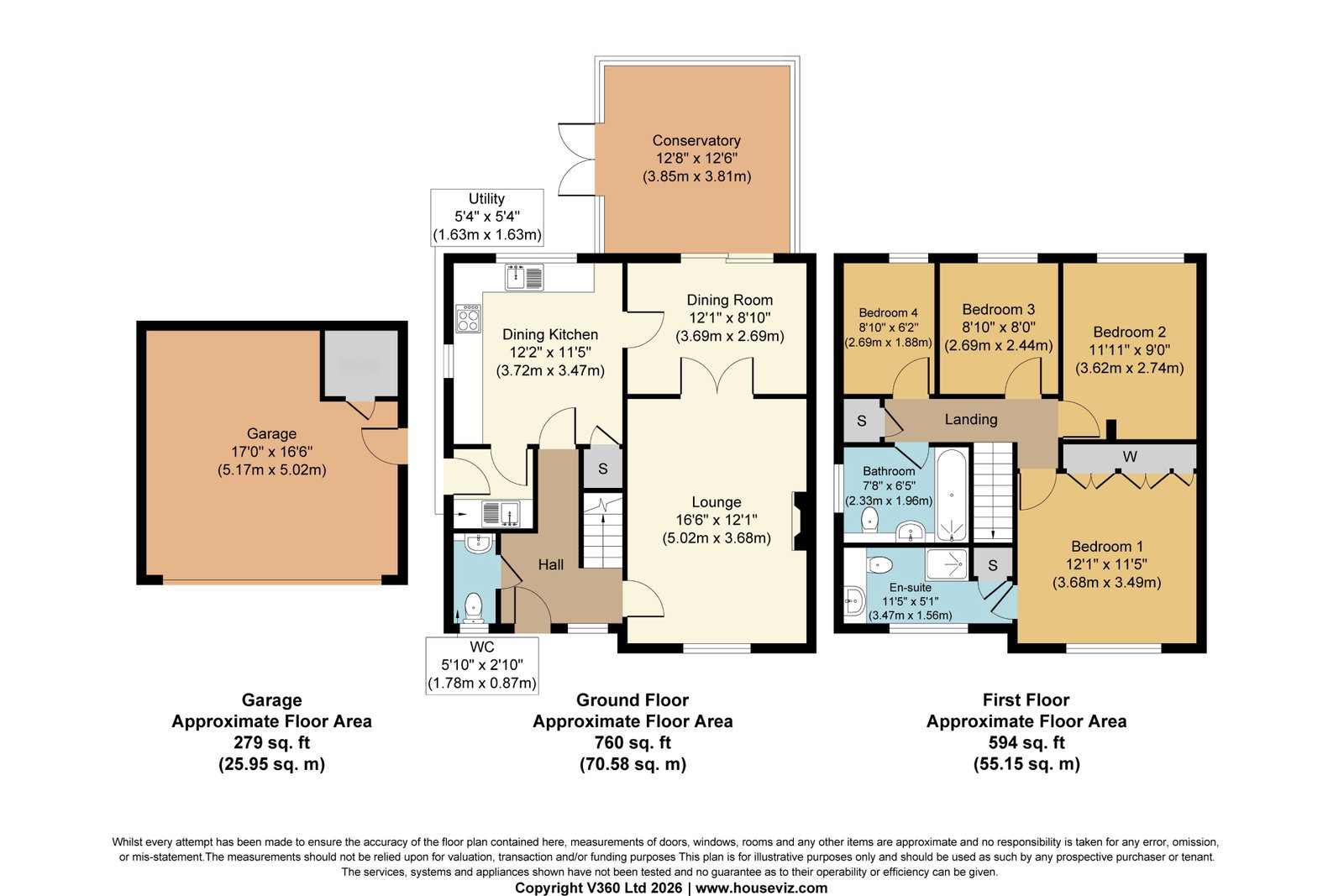 1, Pasture Way, Castleford floorplan