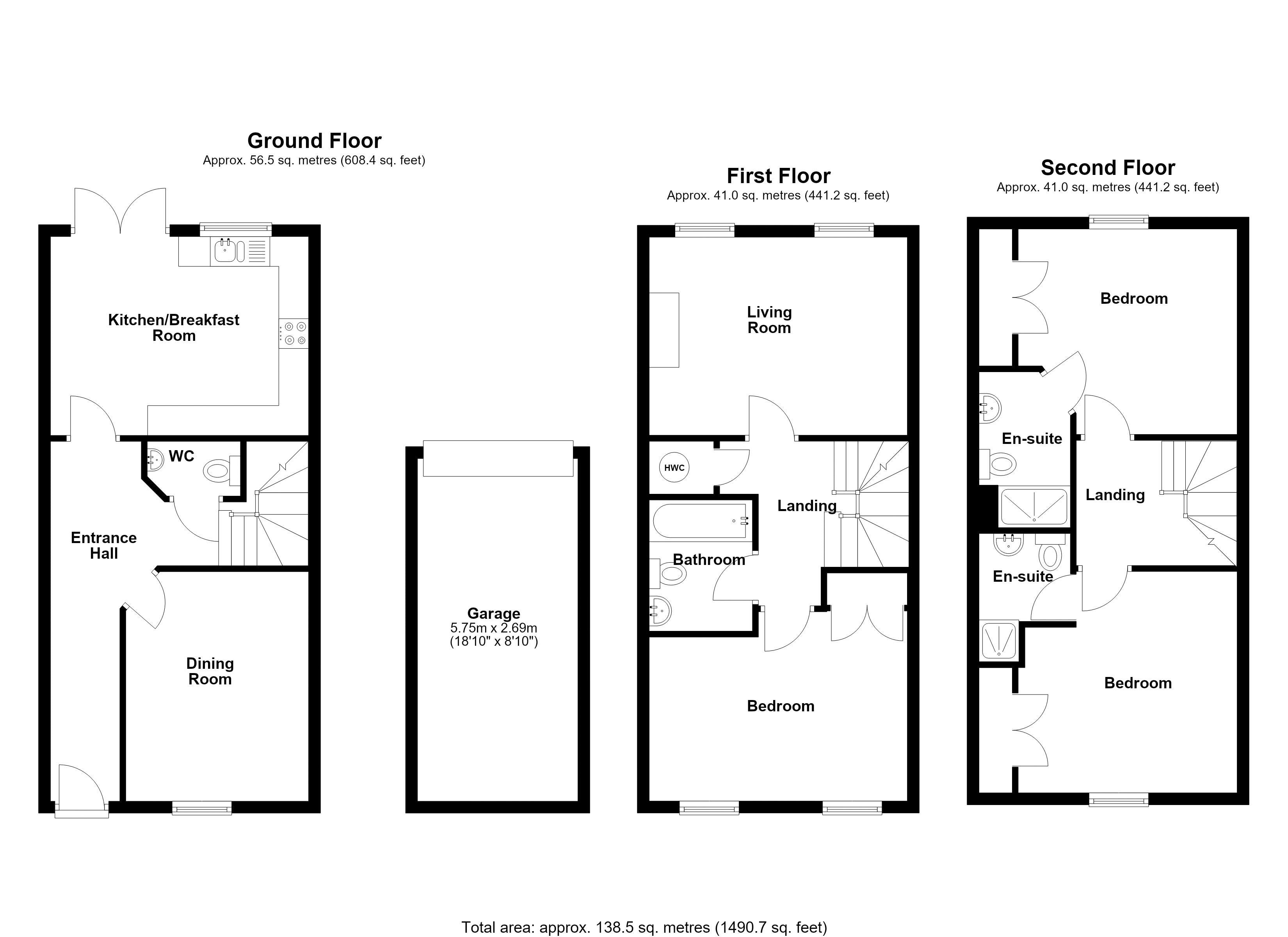 Nelson Street, Hereford floorplan