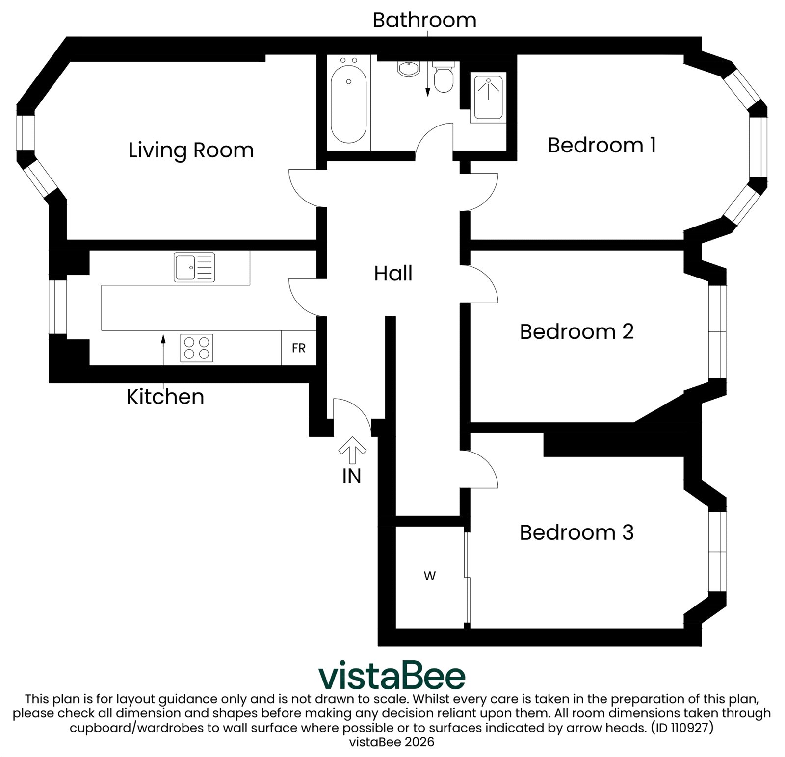 2/1, 24, St. Monance Street, Glasgow City floorplan
