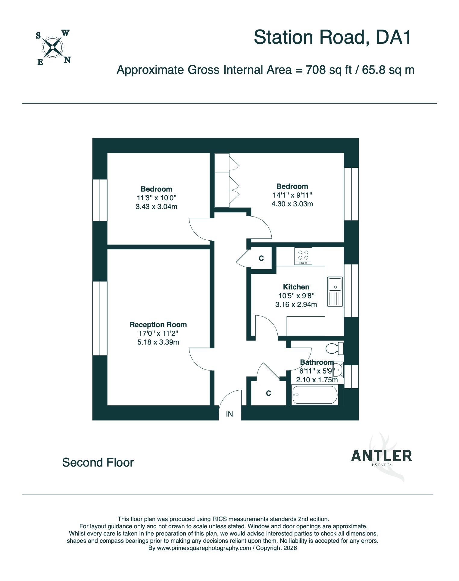 220, Station Road, Dartford floorplan