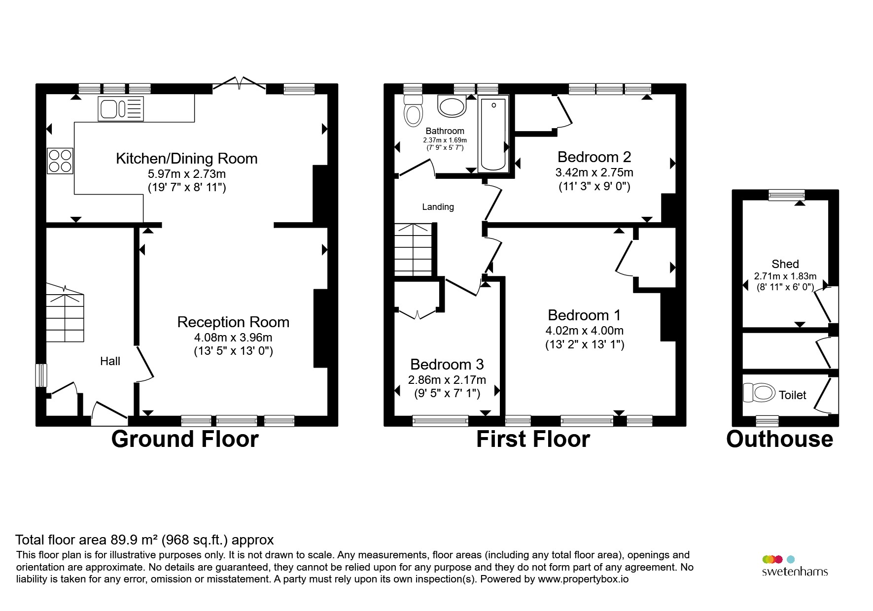 10, Queens Drive, Frodsham floorplan