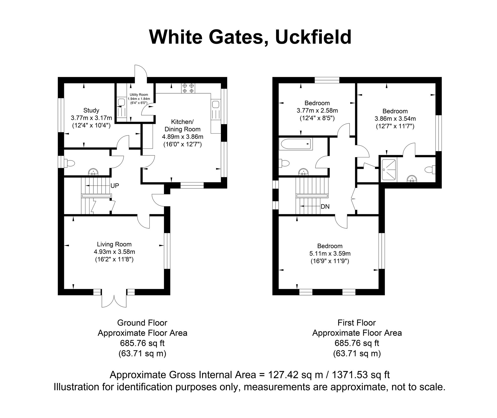 Plot 7, Silverwood Place, Uckfield floorplan