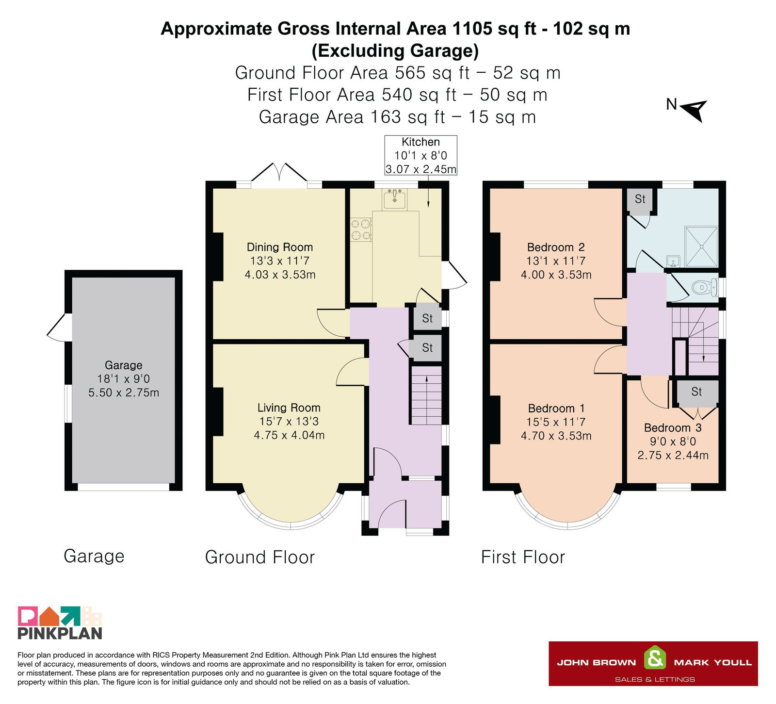 49, Chaldon Way, Coulsdon floorplan