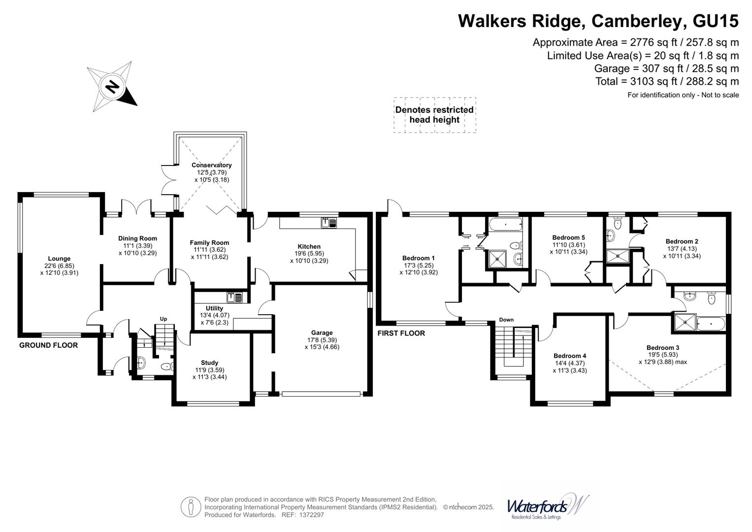 18, Walkers Ridge, Surrey floorplan