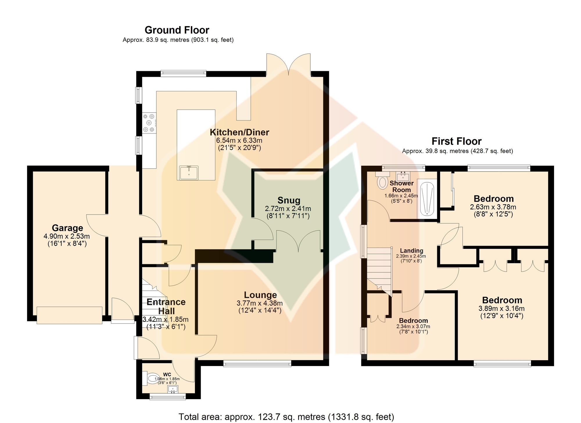 7 Morton Close, Gainsborough floorplan