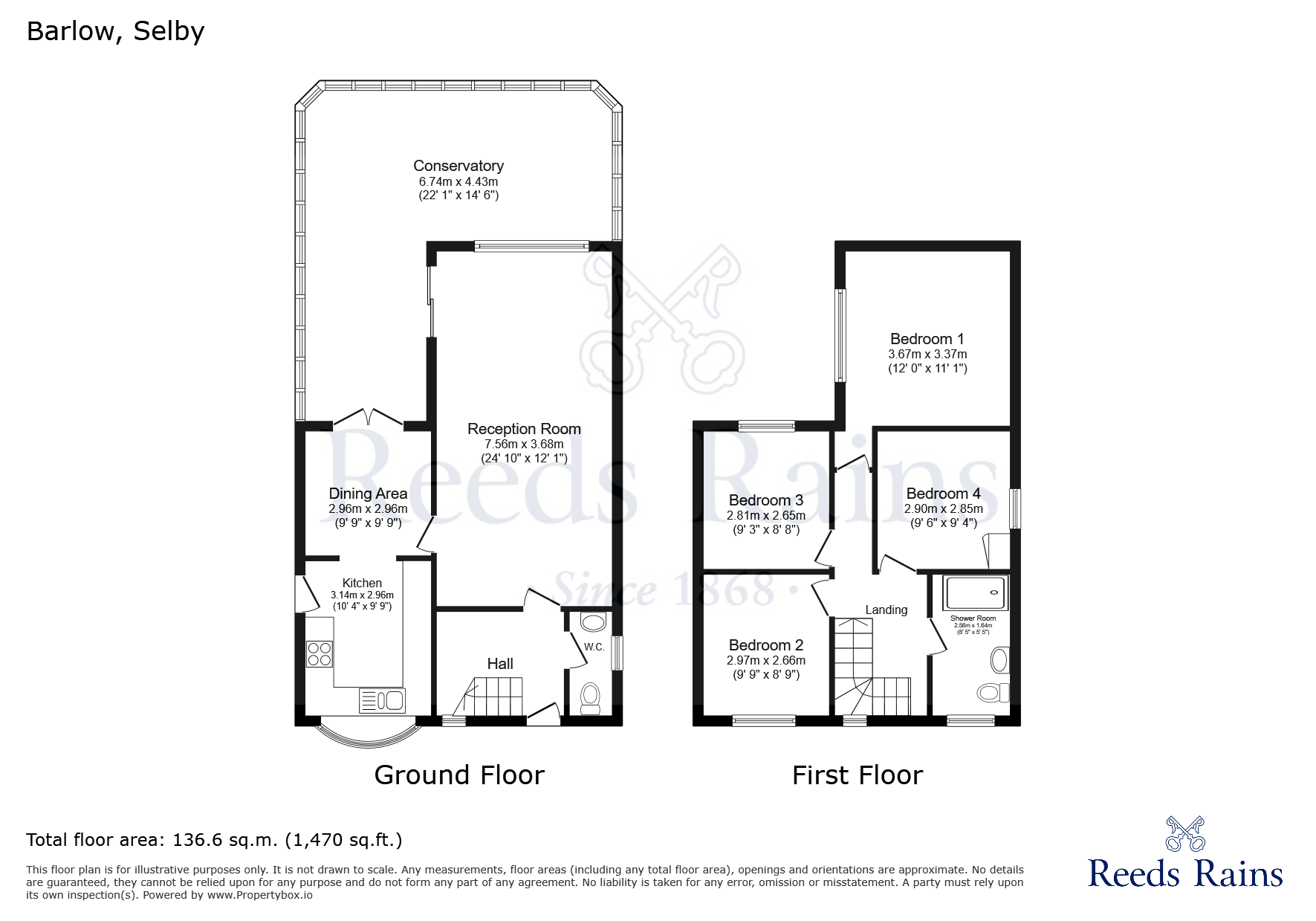 Park Road, Selby floorplan