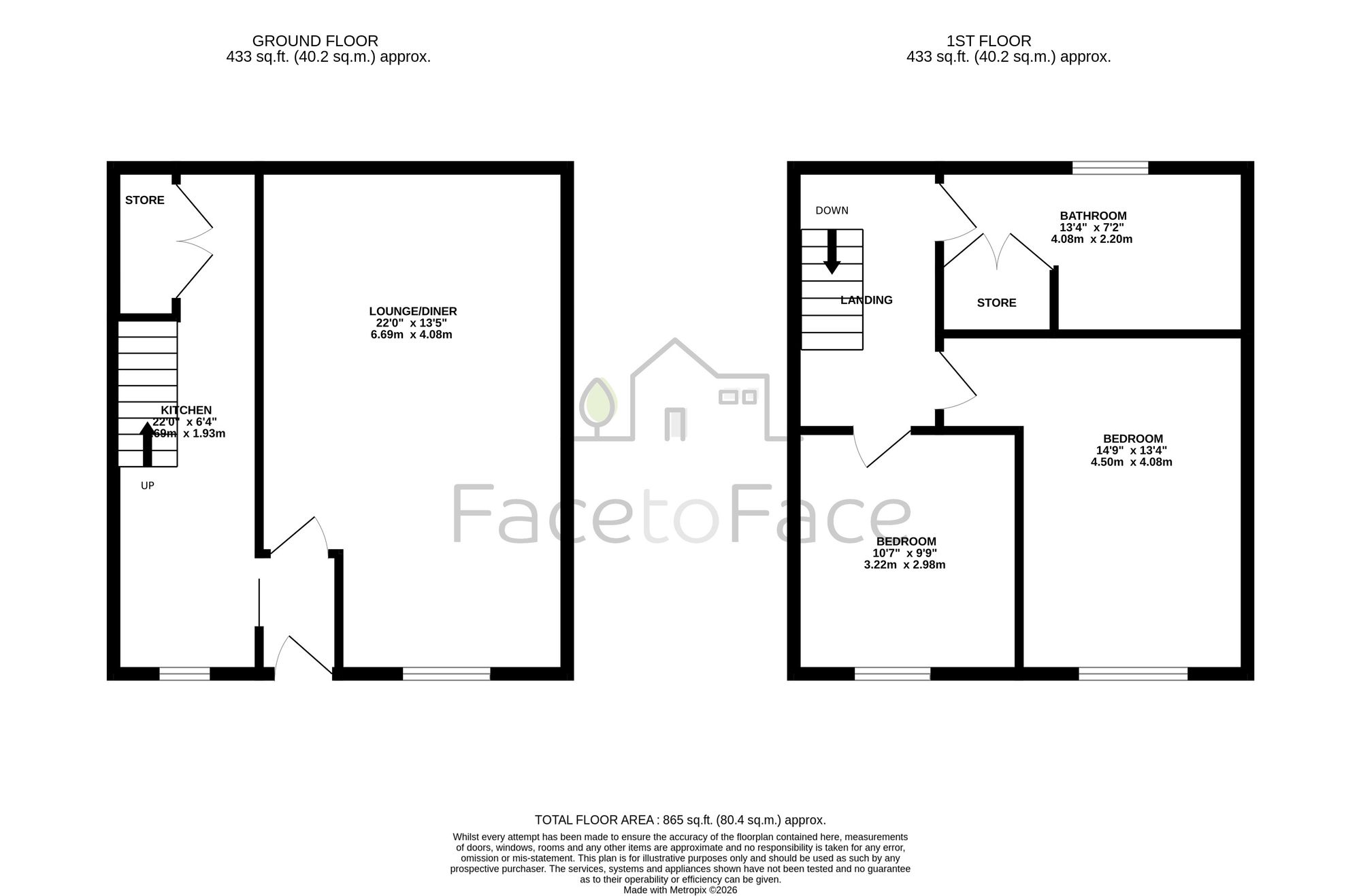 10 Lord Street, Todmorden floorplan