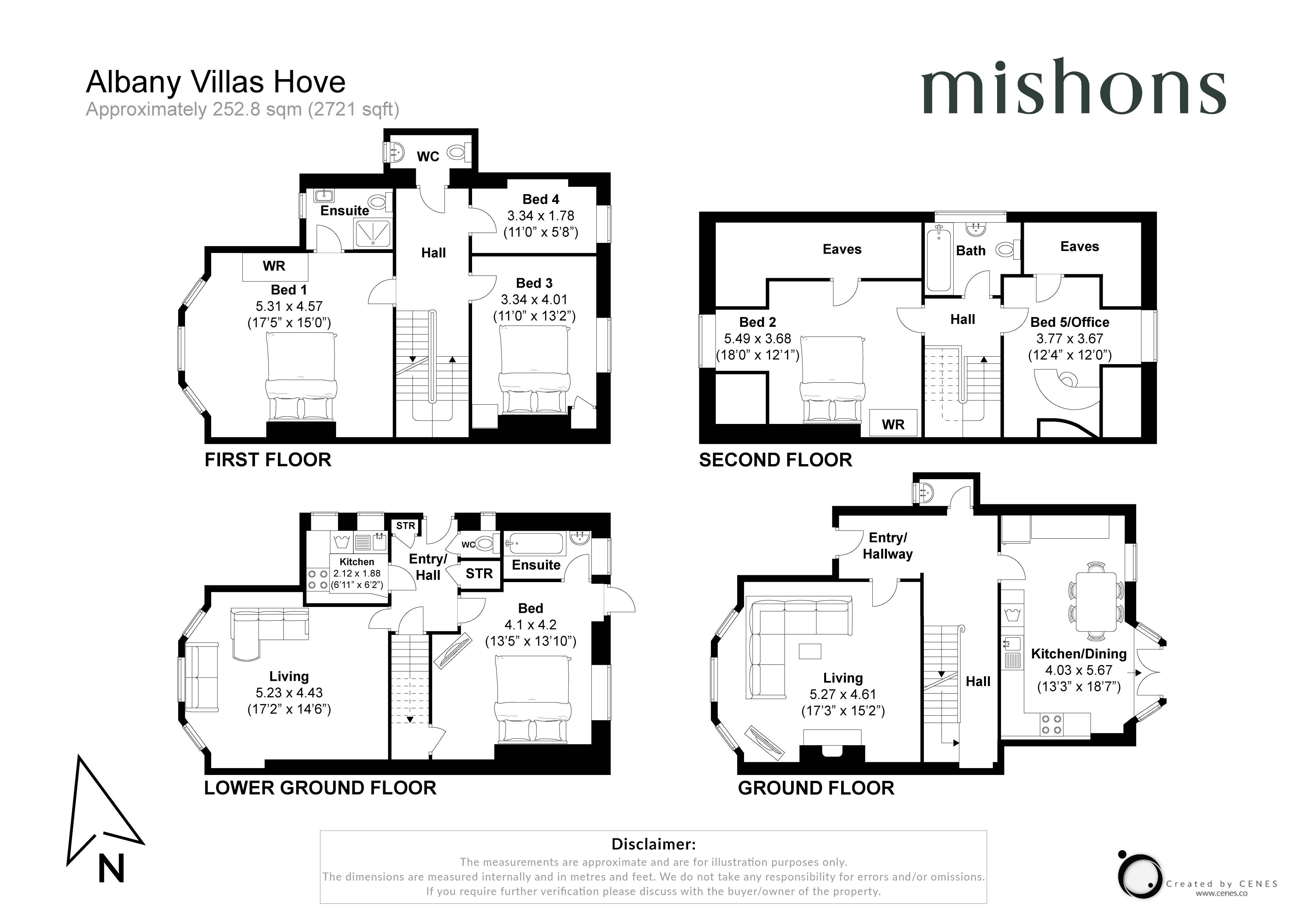 47, Albany Villas, East Sussex floorplan