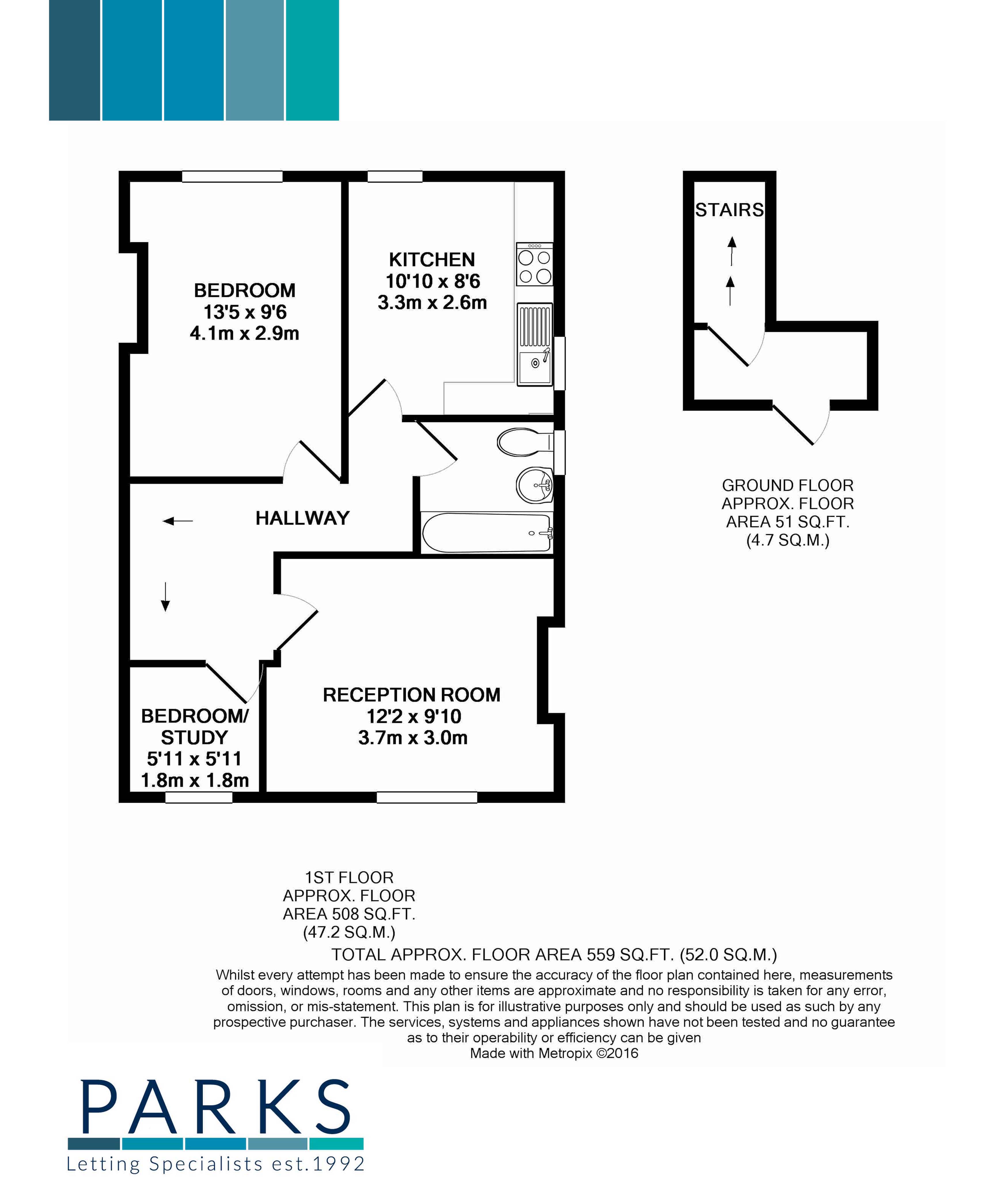 1 Bedrooms Flat to rent in Roman Road, Hove BN3