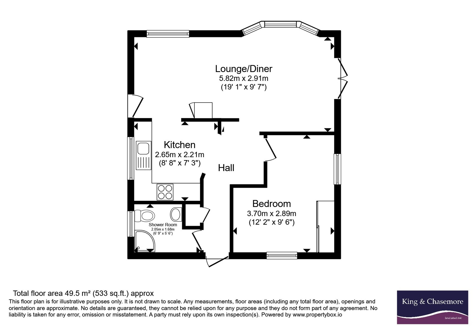 7, Partridge Place, Turners Hill floorplan