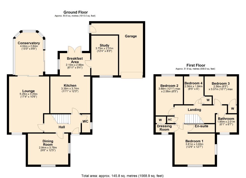 4 Bedrooms Detached house for sale in Gresham Drive, West Hunsbury, Northampton NN4