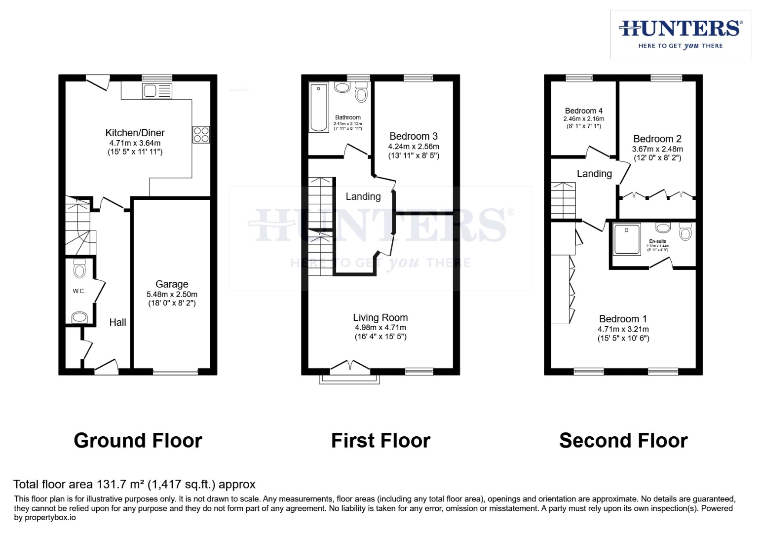 4, Cheshire Close, York floorplan