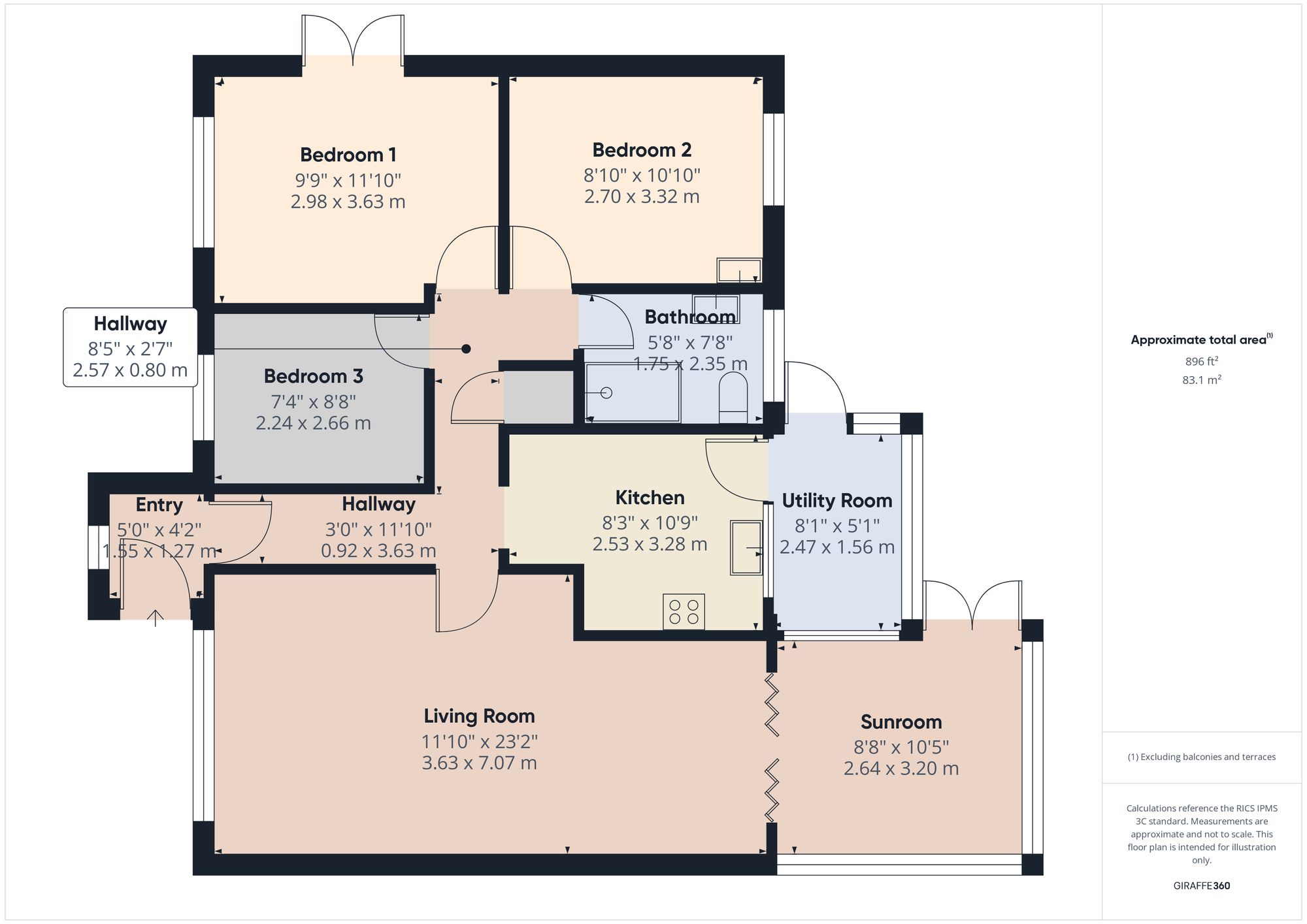 14 Valley Close, Saundersfoot floorplan