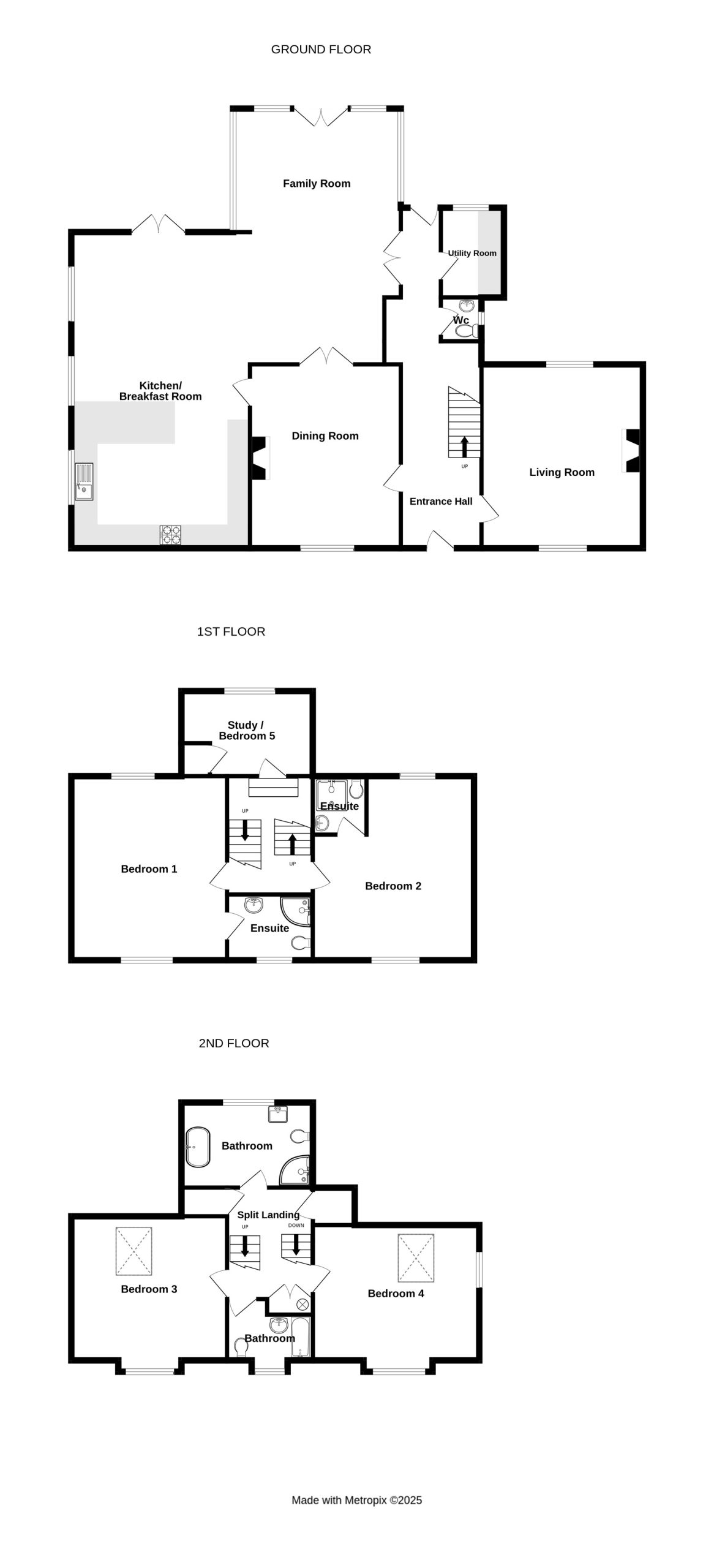 Les Hautgards, Rue des Hautgards, Vale floorplan