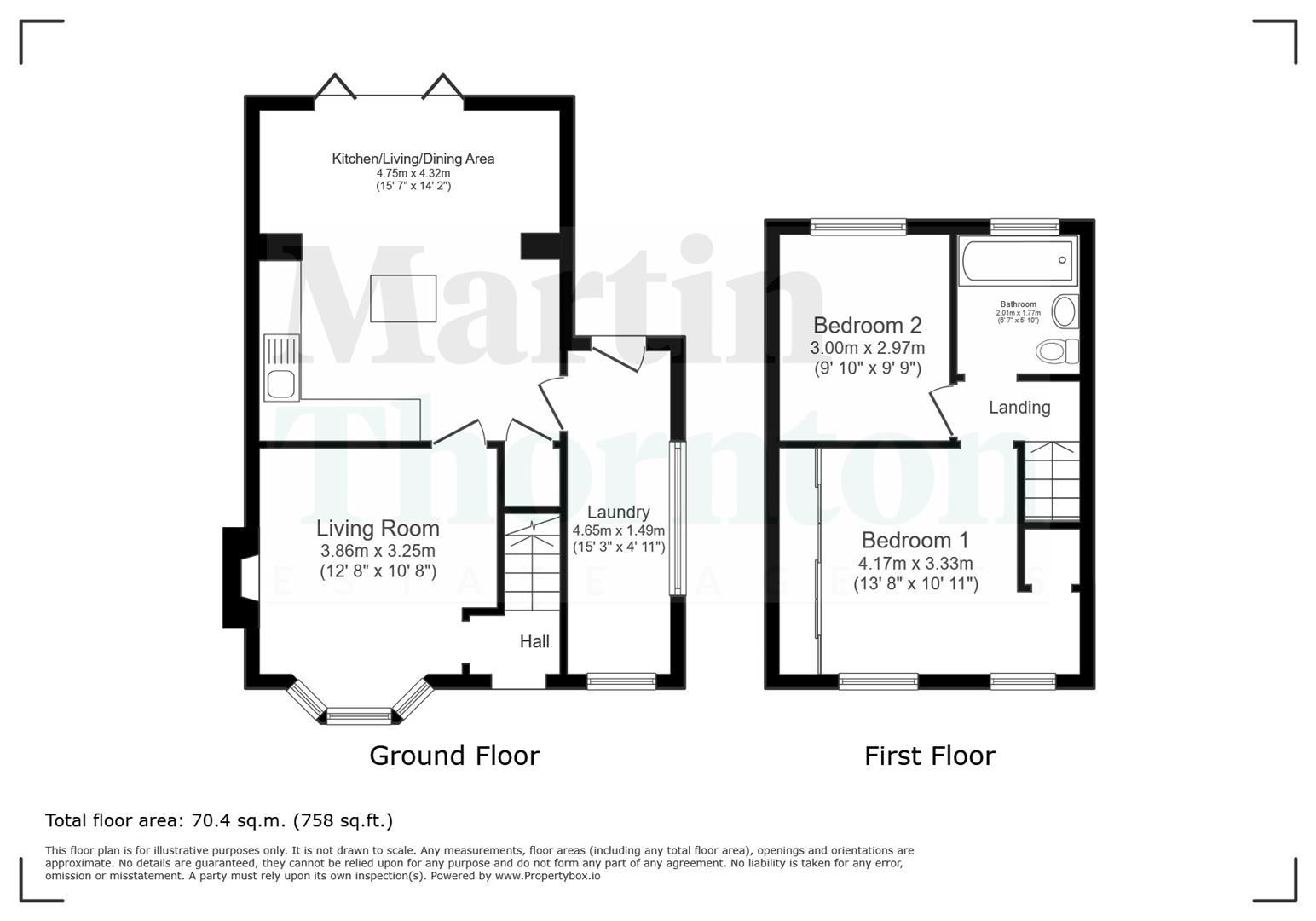 100, Moor Hill Road, Huddersfield floorplan