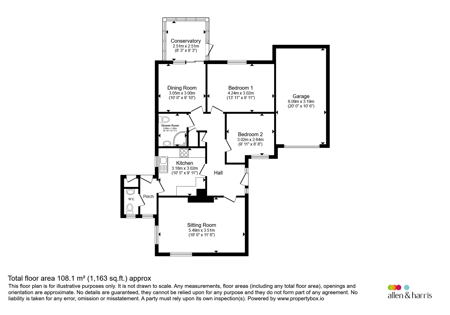 144, Brook Drive, Corsham floorplan