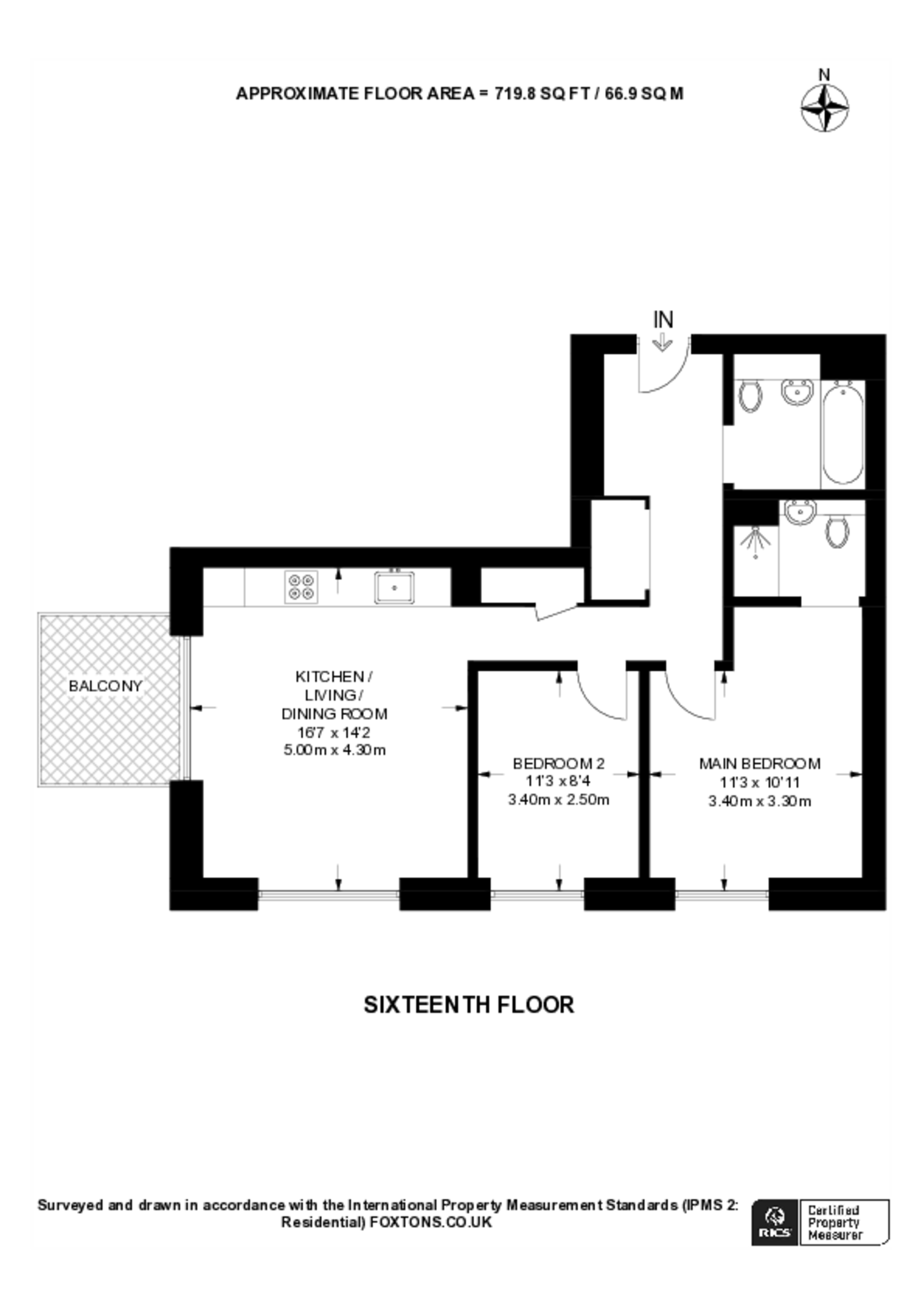 Fulton & Fifth, Wembley floorplan