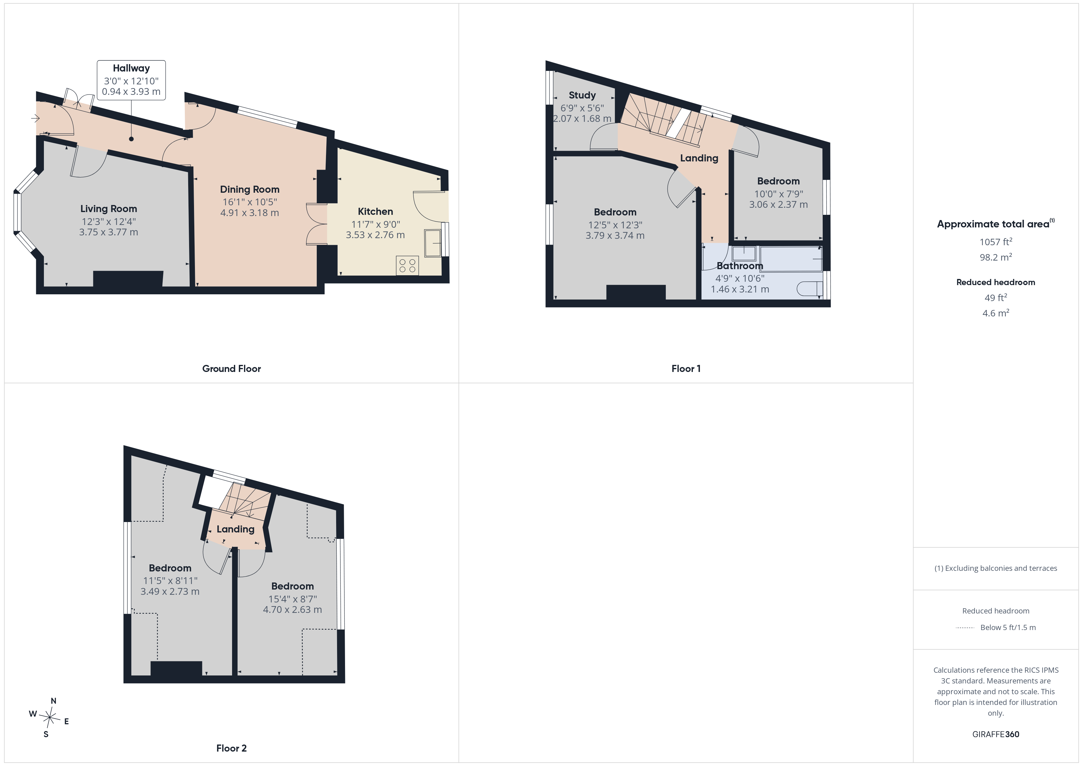 150, Upper Woodlands Road, West Yorkshire floorplan