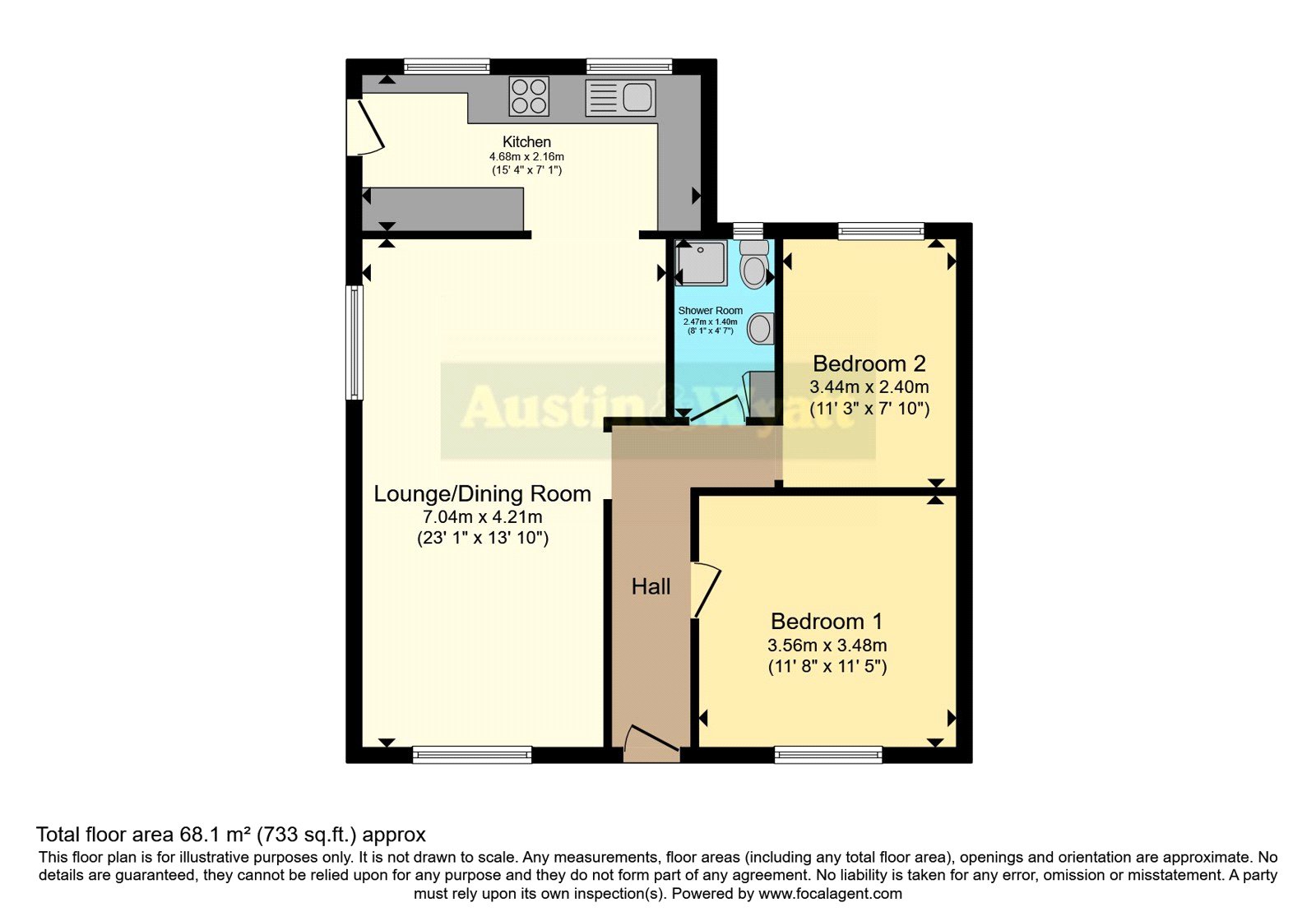 Calmore Gardens, Totton, Southampton, Hampshire, SO40 floorplan