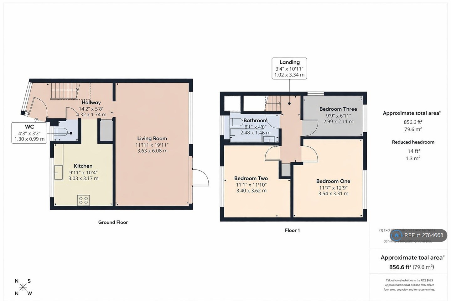 Oak Bank, New Addington, Croydon floorplan