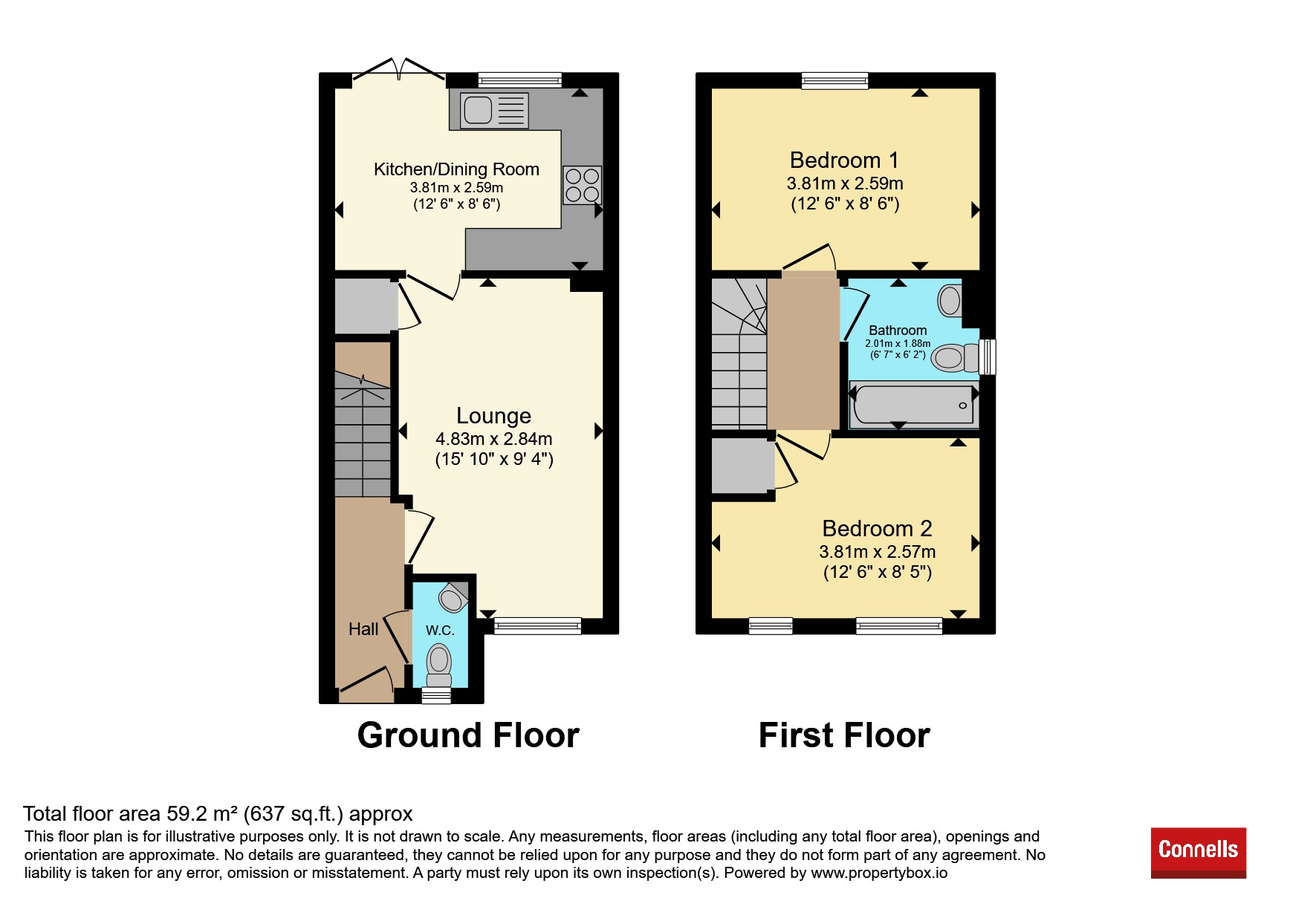 15, The Folly, Salisbury floorplan