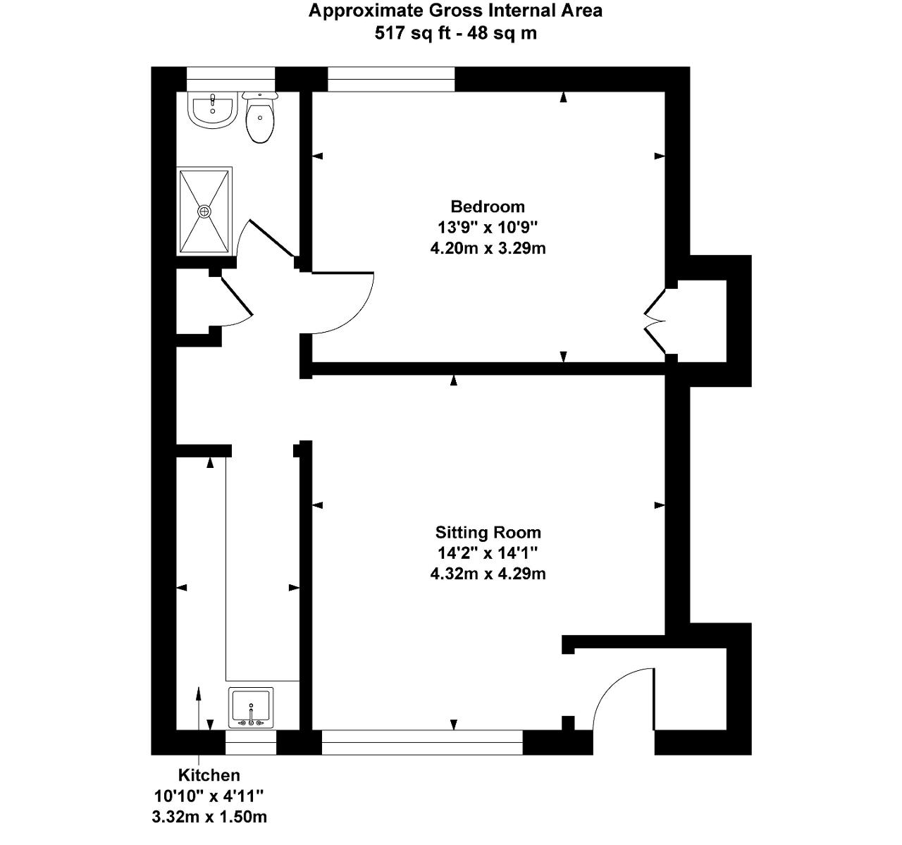 11, Truleigh Court, Upper Beeding floorplan