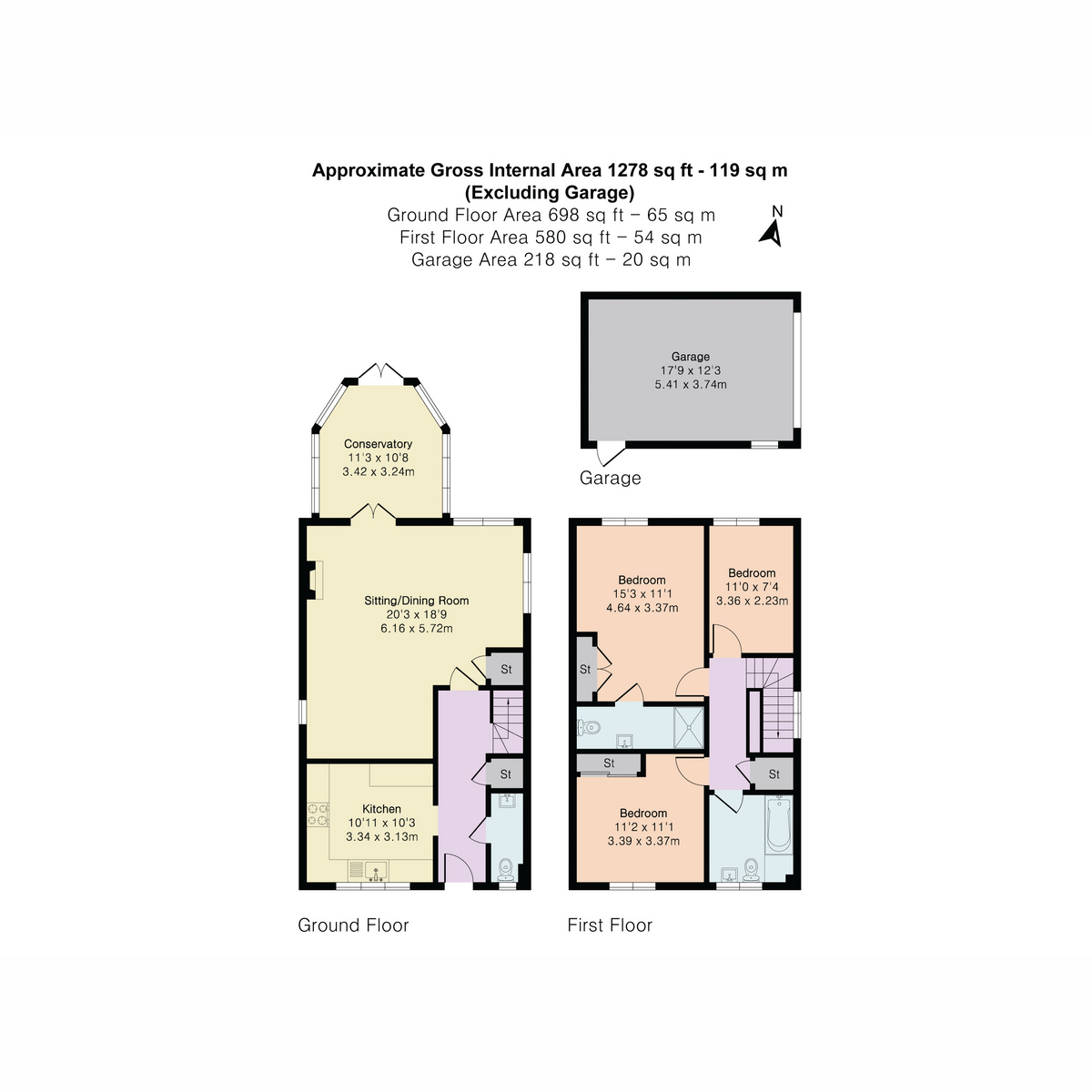 10 Ross Court, The Avenue, Oxford floorplan